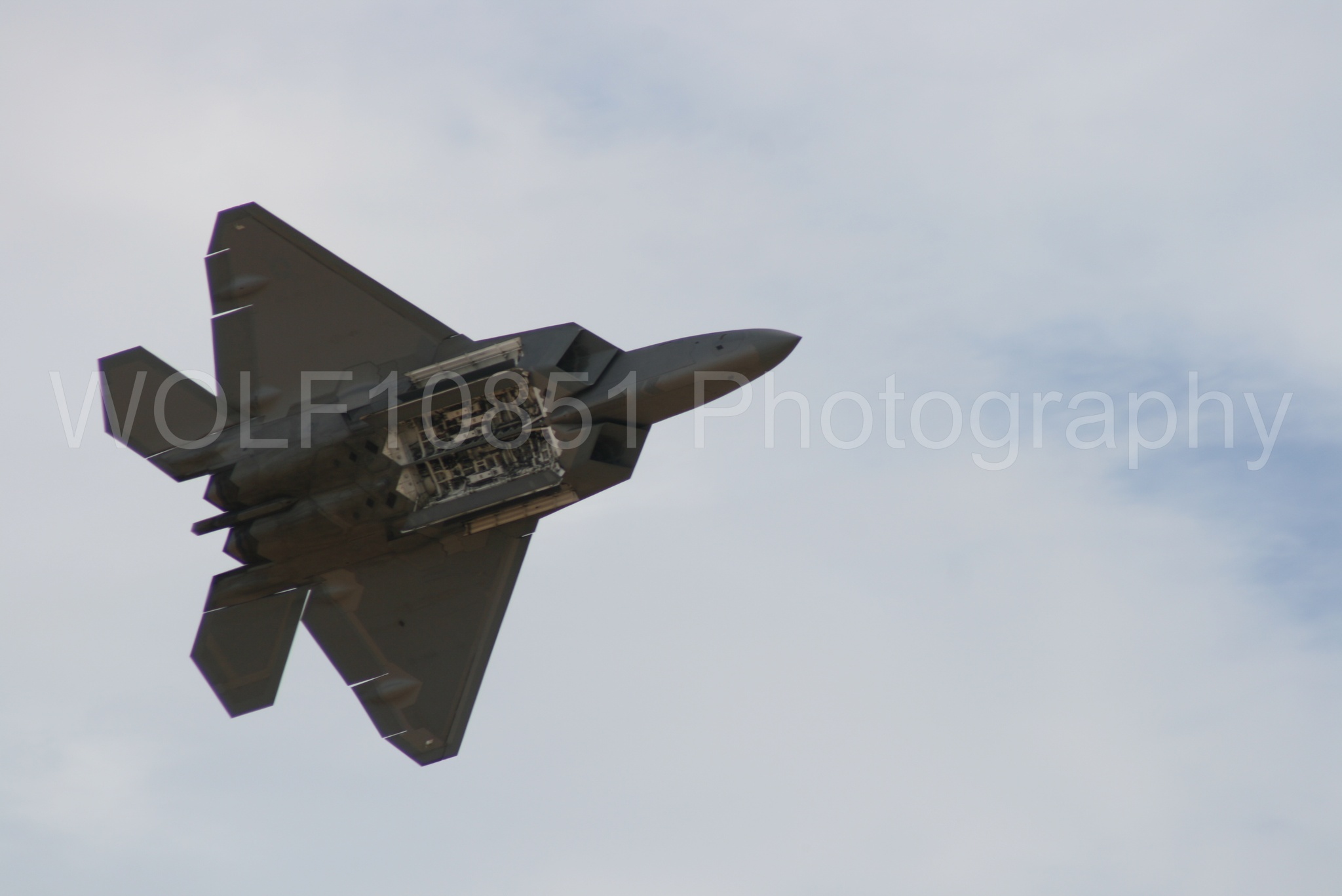 Aviation photography by WOLF10851 featuring California Capital Airshow 2009, F-22 Raptor, Raptor Demo Team.