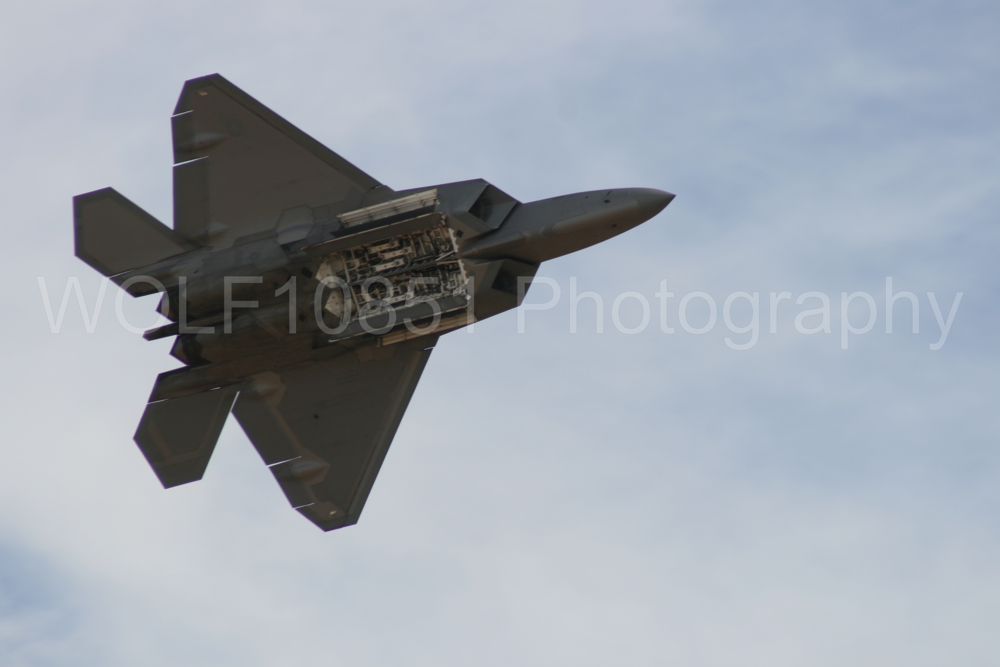 Aviation photography by WOLF10851 featuring California Capital Airshow 2009, F-22 Raptor, Raptor Demo Team.