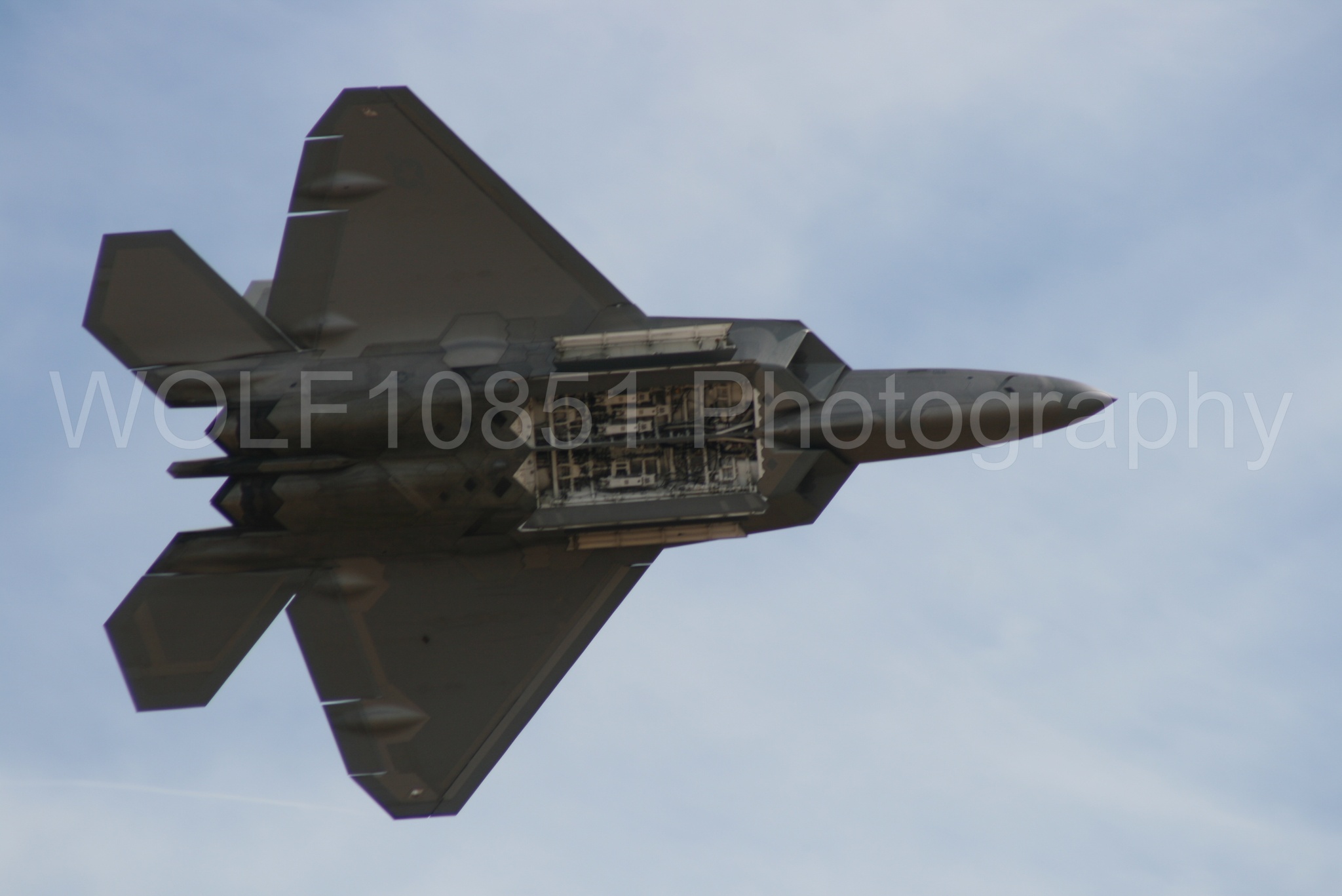 Aviation photography by WOLF10851 featuring Featured, California Capital Airshow 2009, F-22 Raptor, Raptor Demo Team.