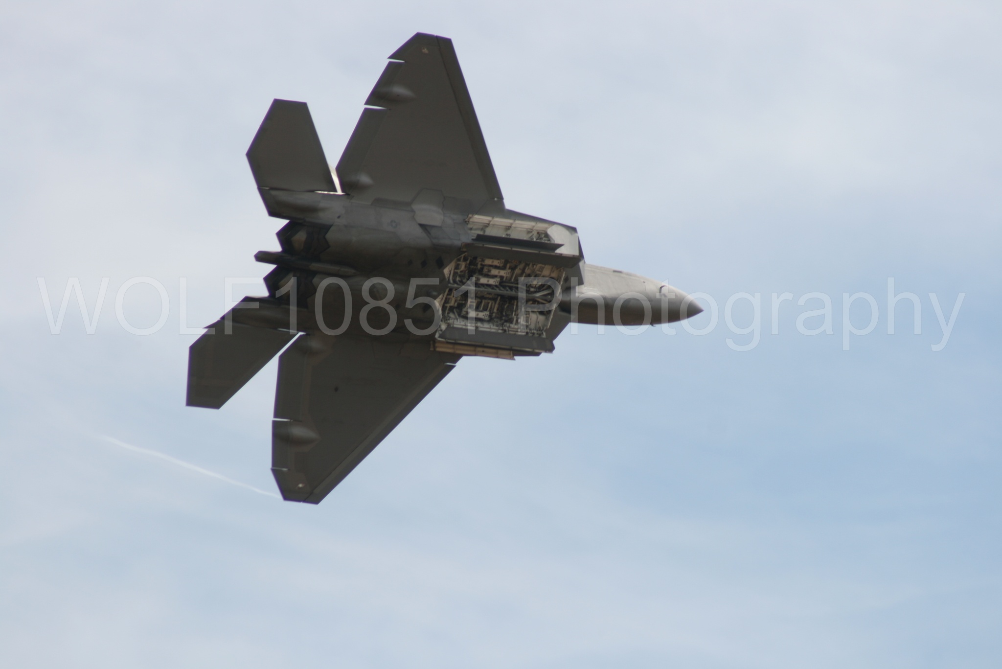 Aviation photography by WOLF10851 featuring California Capital Airshow 2009, F-22 Raptor, Raptor Demo Team.