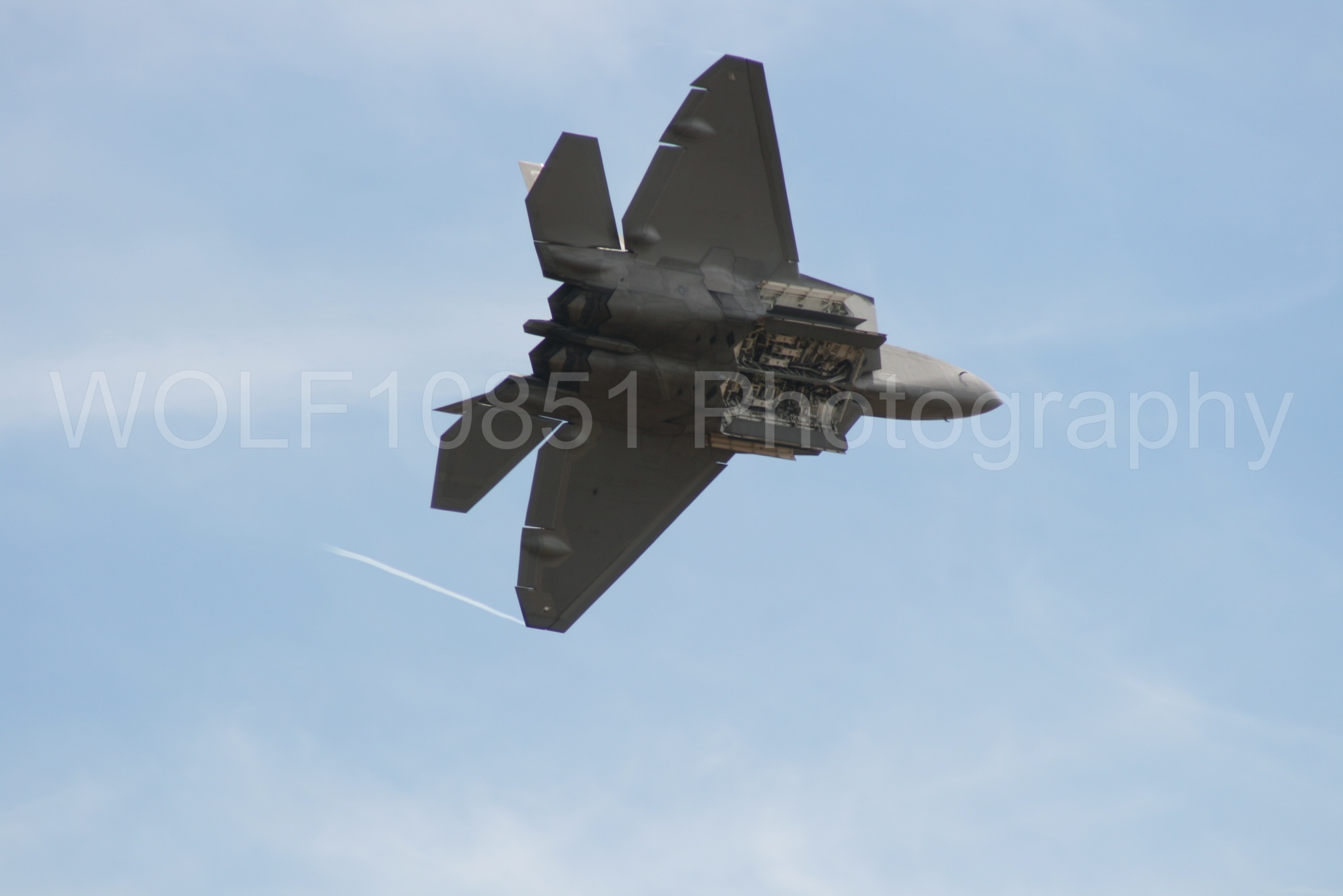 Aviation photography by WOLF10851 featuring California Capital Airshow 2009, F-22 Raptor, Raptor Demo Team.