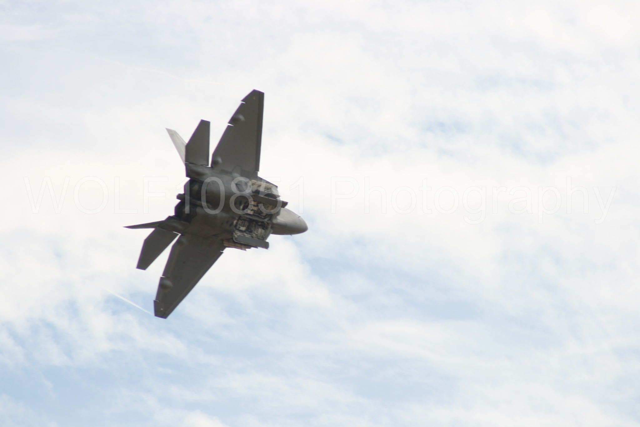 Aviation photography by WOLF10851 featuring California Capital Airshow 2009, F-22 Raptor, Raptor Demo Team.