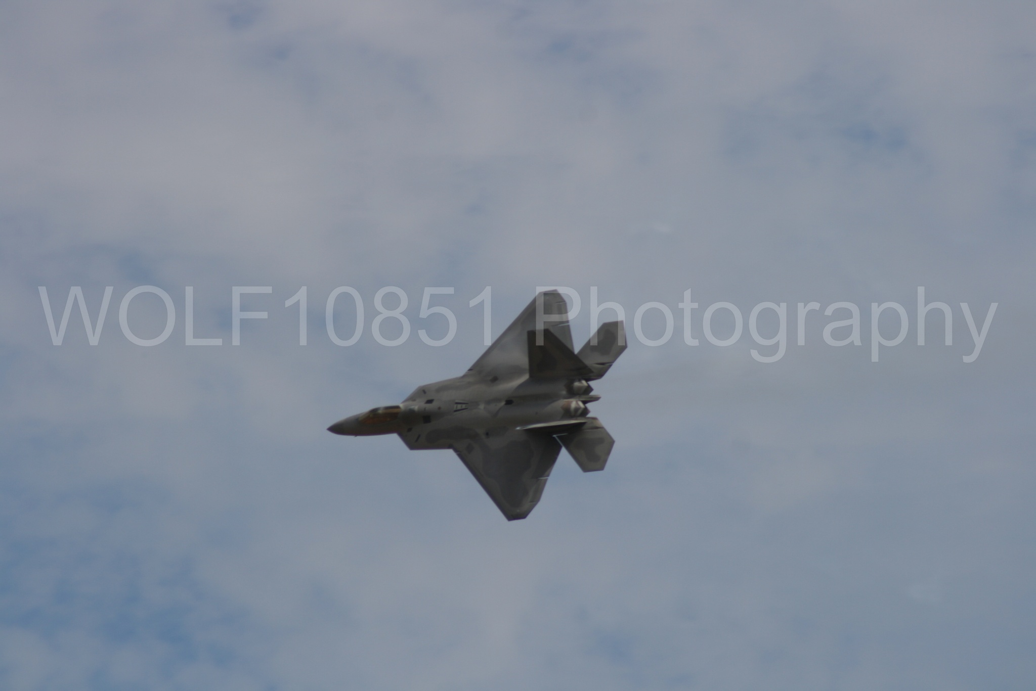 Aviation photography by WOLF10851 featuring California Capital Airshow 2009, F-22 Raptor, Raptor Demo Team.