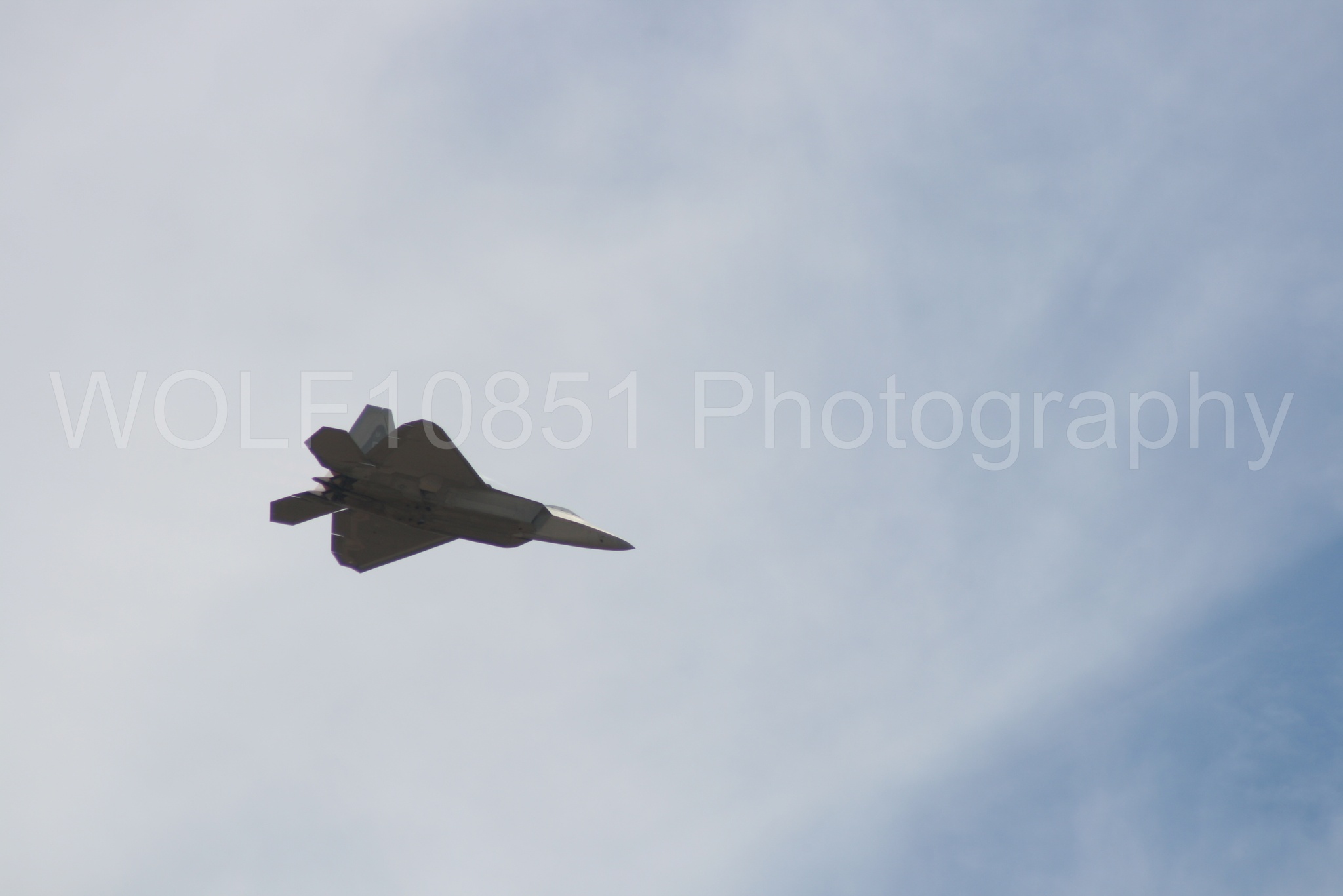 Aviation photography by WOLF10851 featuring California Capital Airshow 2009, F-22 Raptor, Raptor Demo Team.
