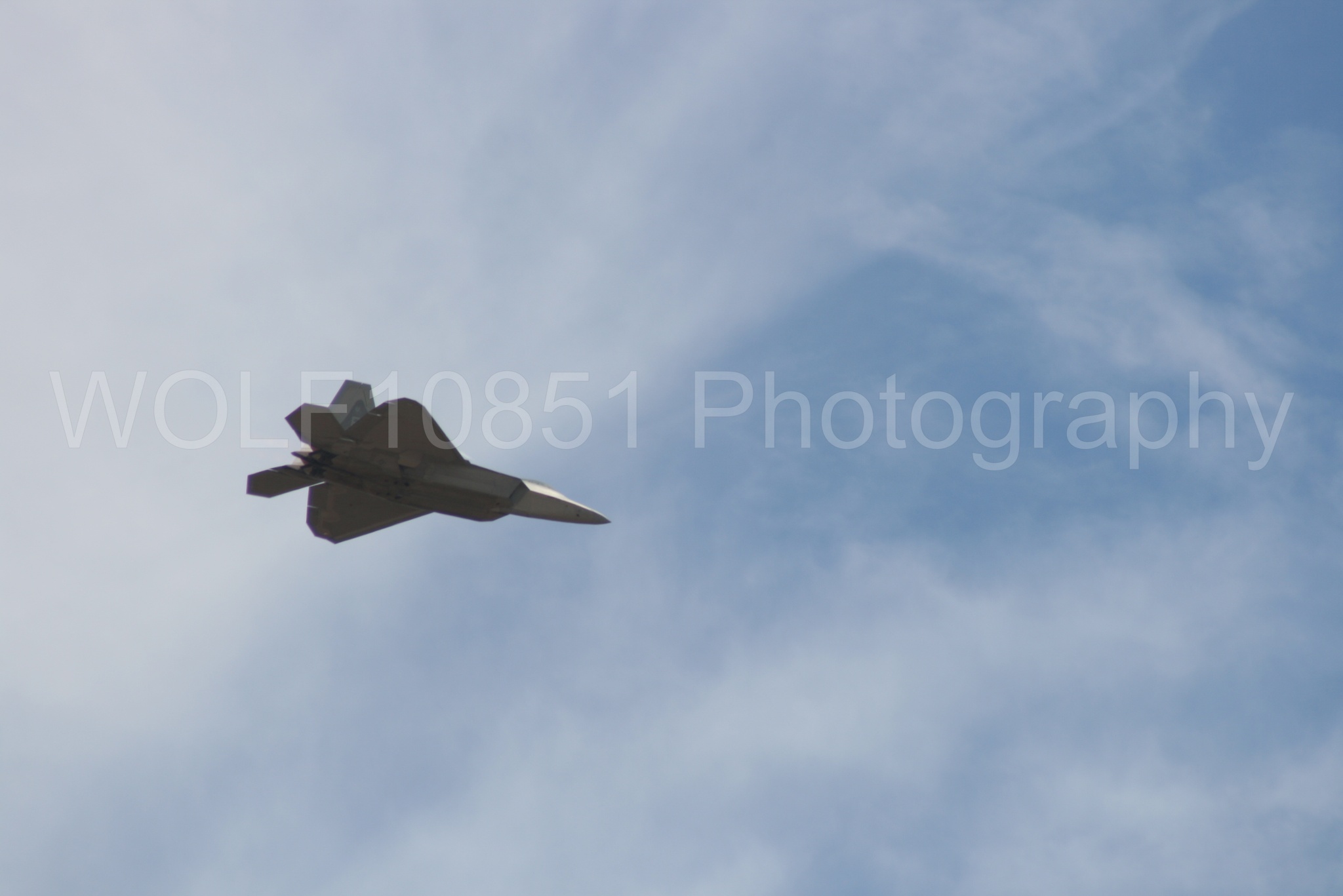 Aviation photography by WOLF10851 featuring California Capital Airshow 2009, F-22 Raptor, Raptor Demo Team.
