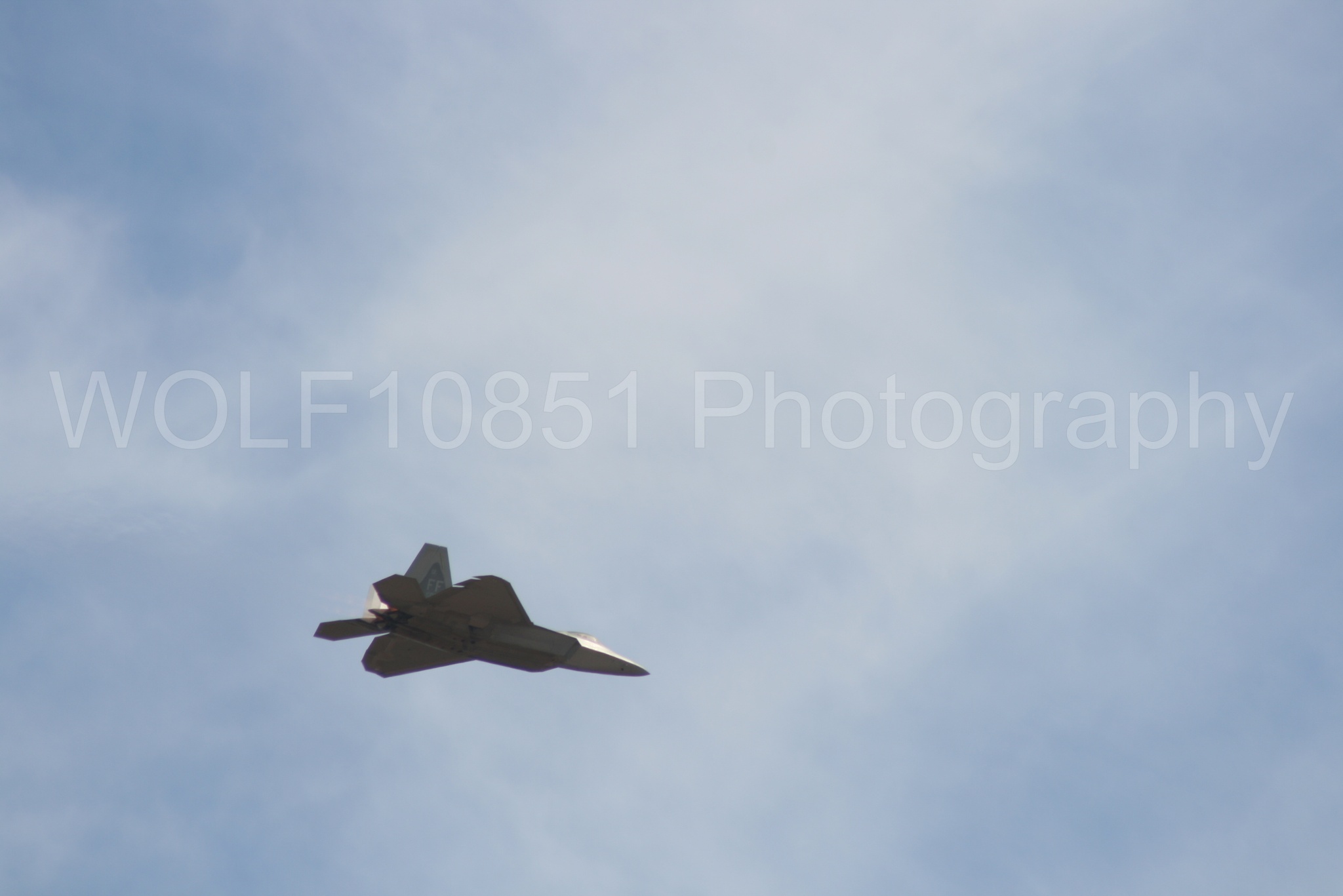 Aviation photography by WOLF10851 featuring California Capital Airshow 2009, F-22 Raptor, Raptor Demo Team.