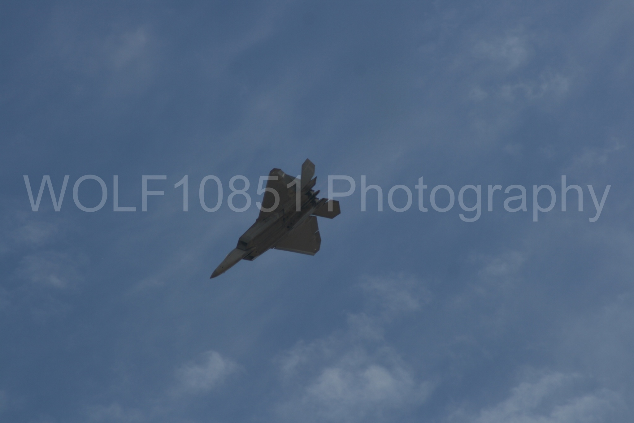 Aviation photography by WOLF10851 featuring California Capital Airshow 2009, F-22 Raptor, Raptor Demo Team.
