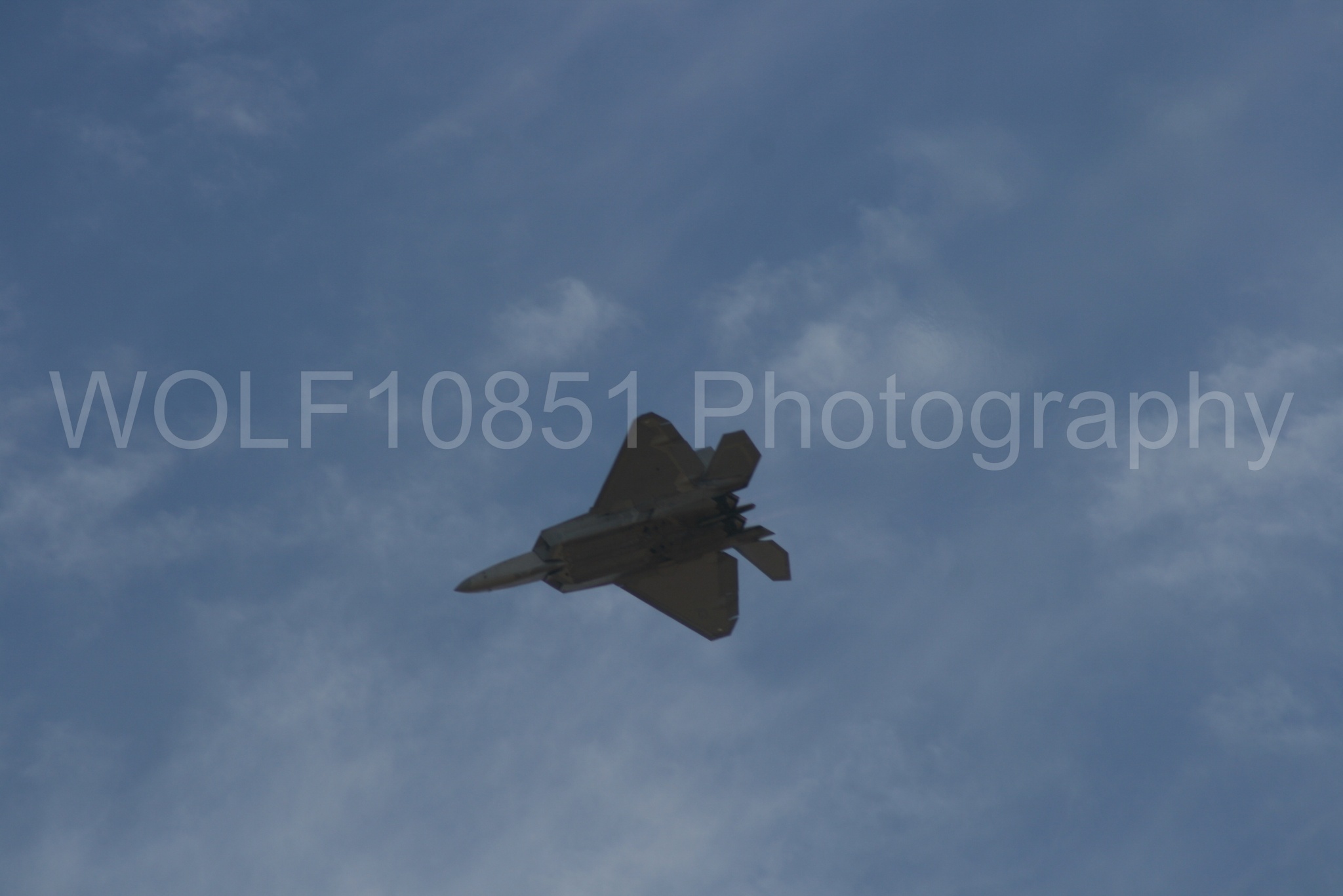 Aviation photography by WOLF10851 featuring California Capital Airshow 2009, F-22 Raptor, Raptor Demo Team.