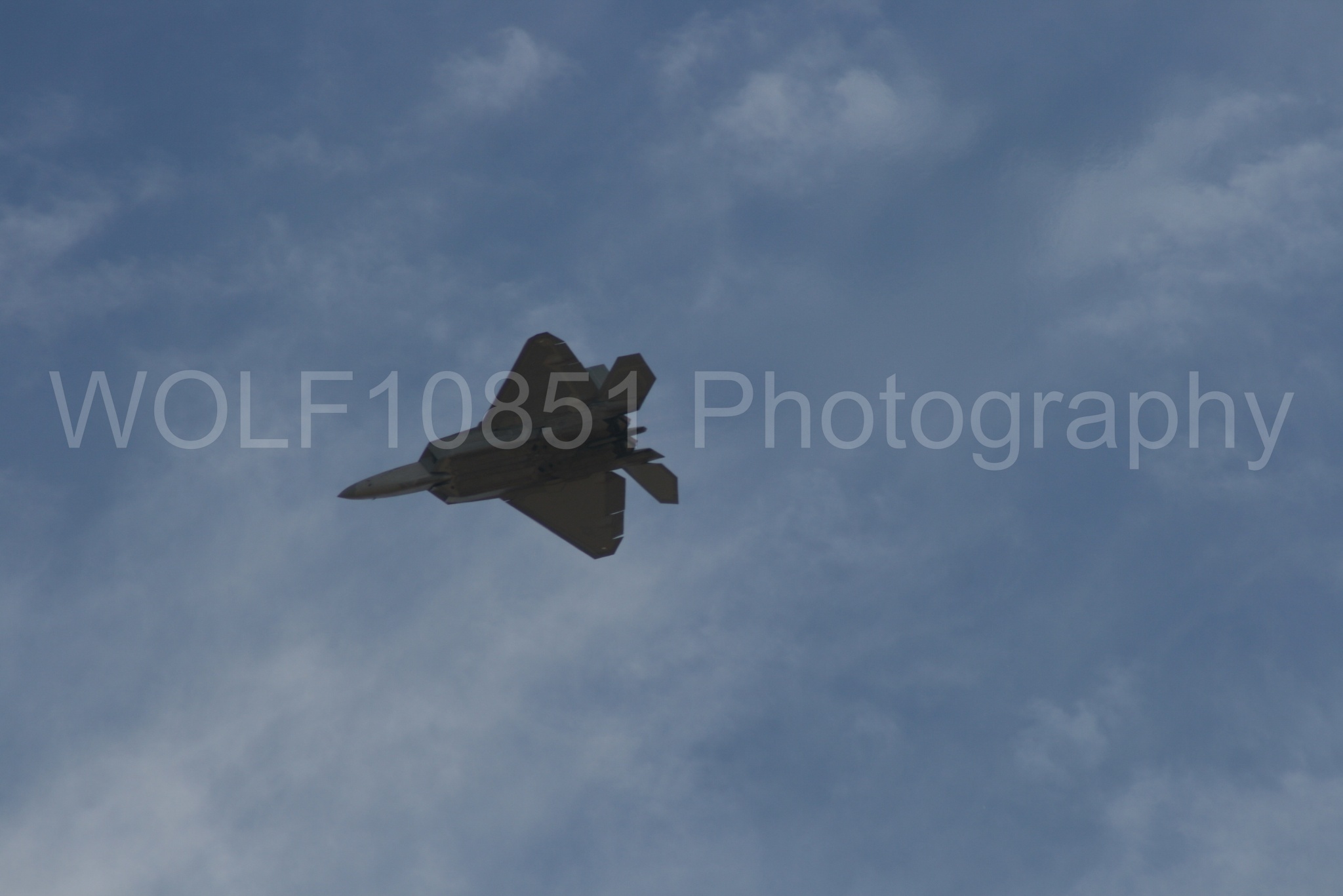 Aviation photography by WOLF10851 featuring California Capital Airshow 2009, F-22 Raptor, Raptor Demo Team.
