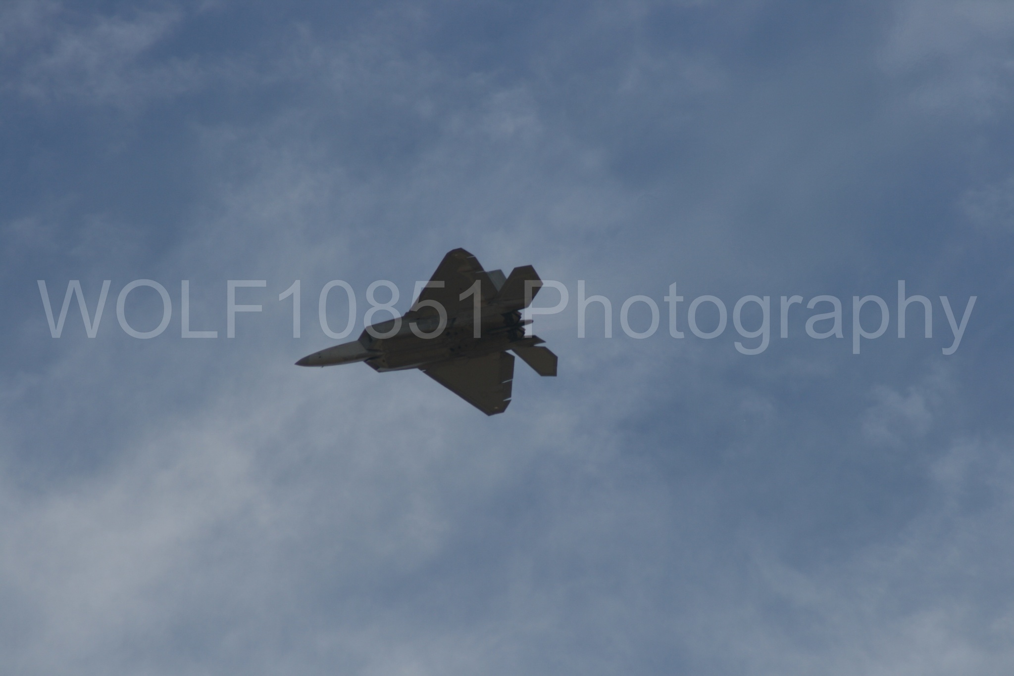 Aviation photography by WOLF10851 featuring California Capital Airshow 2009, F-22 Raptor, Raptor Demo Team.