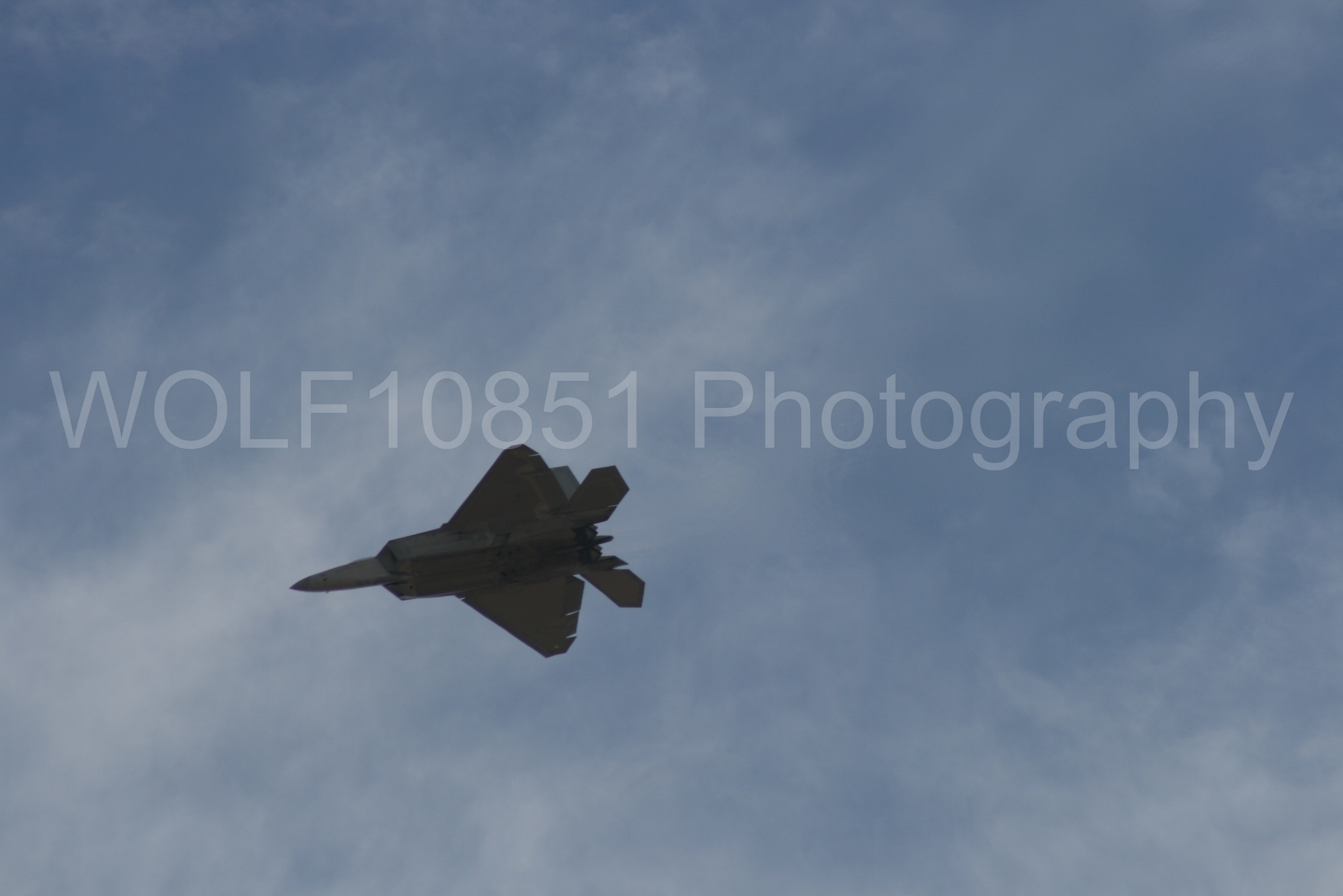 Aviation photography by WOLF10851 featuring California Capital Airshow 2009, F-22 Raptor, Raptor Demo Team.