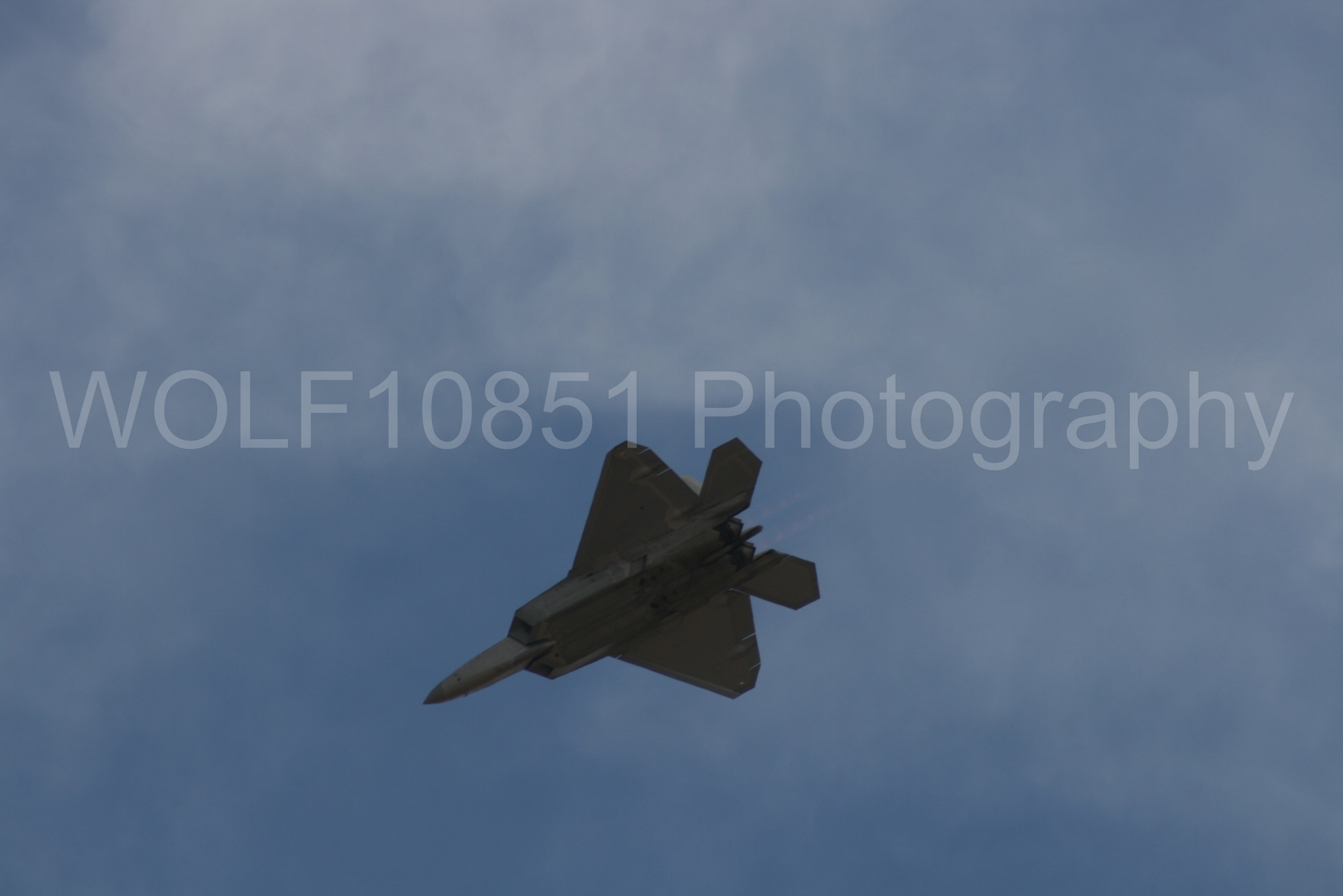 Aviation photography by WOLF10851 featuring California Capital Airshow 2009, F-22 Raptor, Raptor Demo Team.