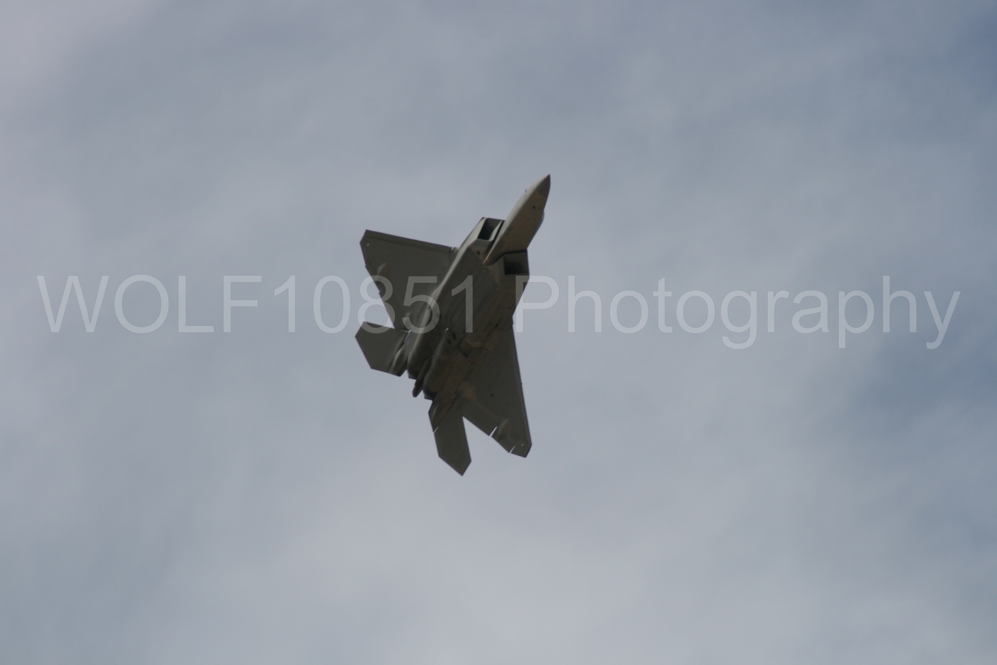 Aviation photography by WOLF10851 featuring California Capital Airshow 2009, F-22 Raptor, Raptor Demo Team.