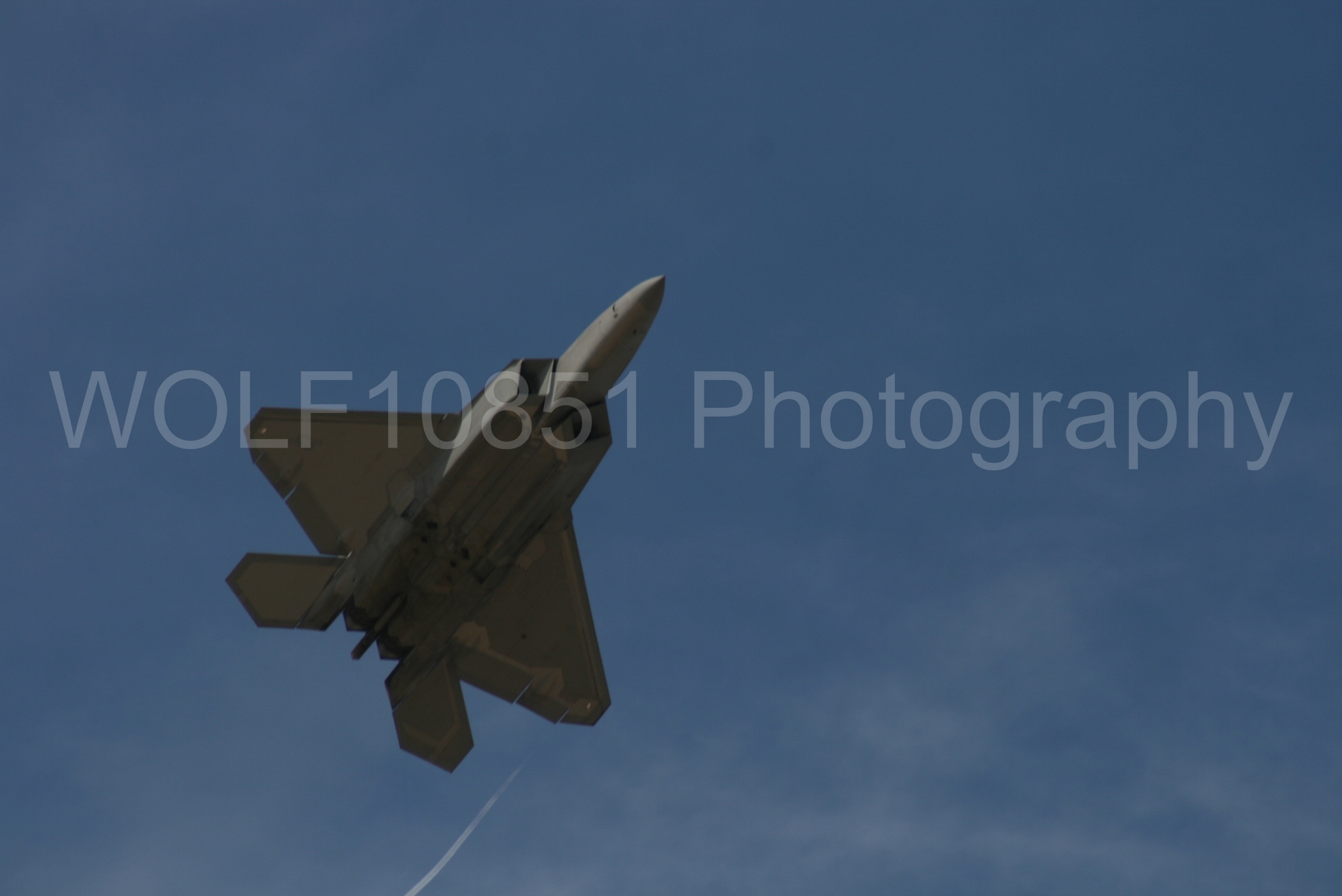 Aviation photography by WOLF10851 featuring California Capital Airshow 2009, F-22 Raptor, Raptor Demo Team.