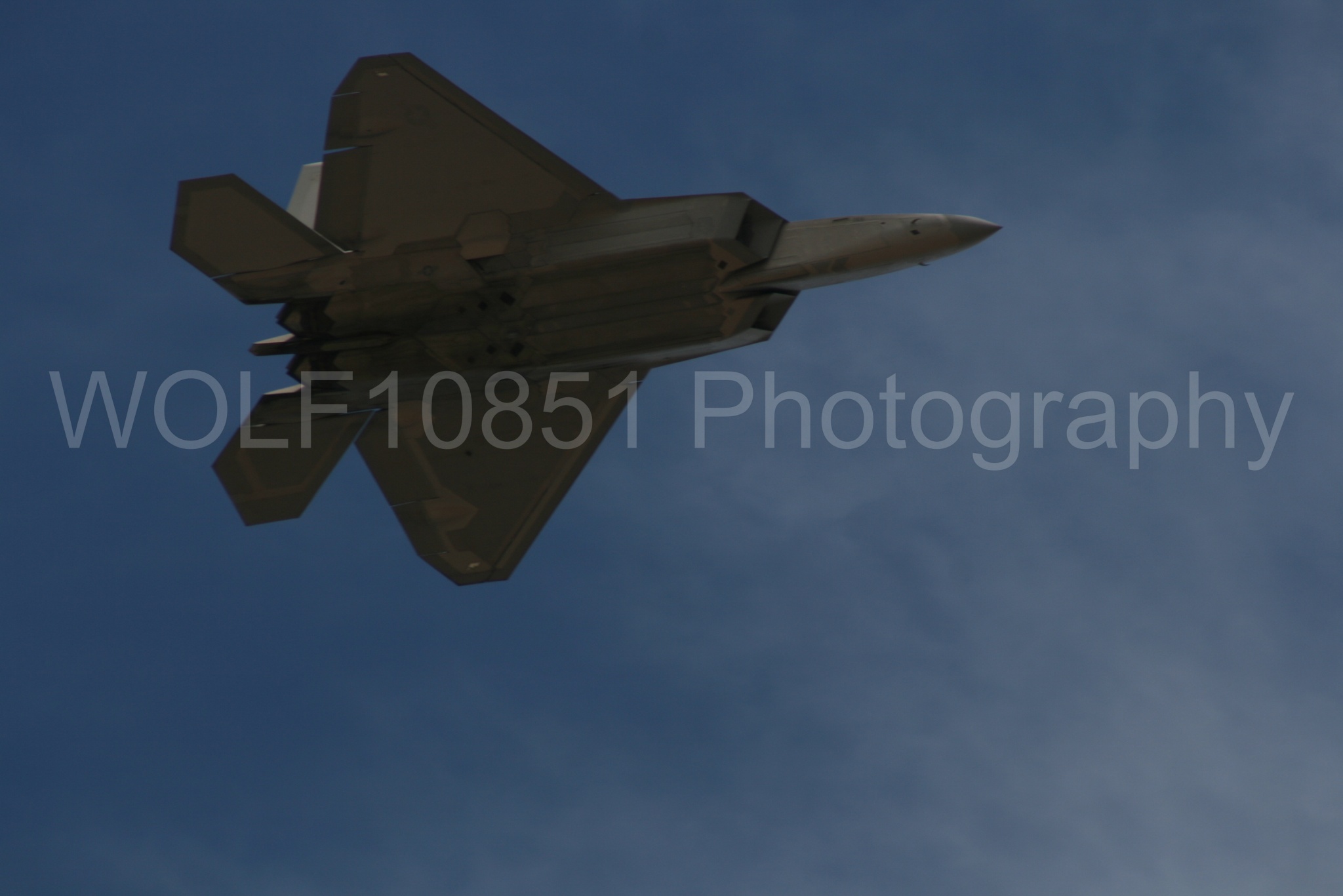 Aviation photography by WOLF10851 featuring California Capital Airshow 2009, F-22 Raptor, Raptor Demo Team.