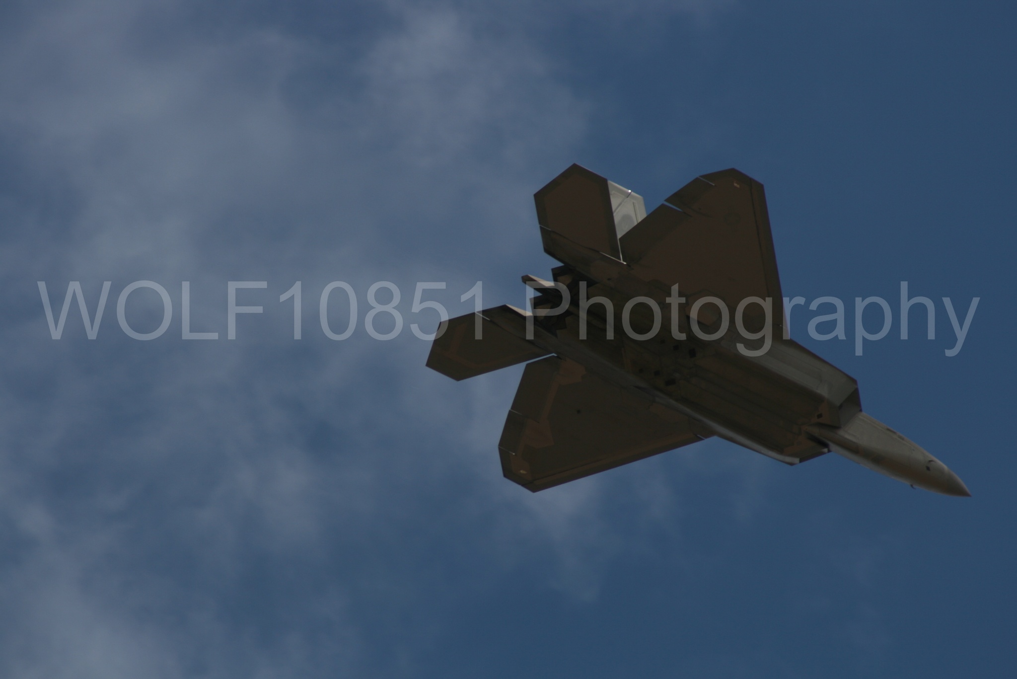 Aviation photography by WOLF10851 featuring California Capital Airshow 2009, F-22 Raptor, Raptor Demo Team.