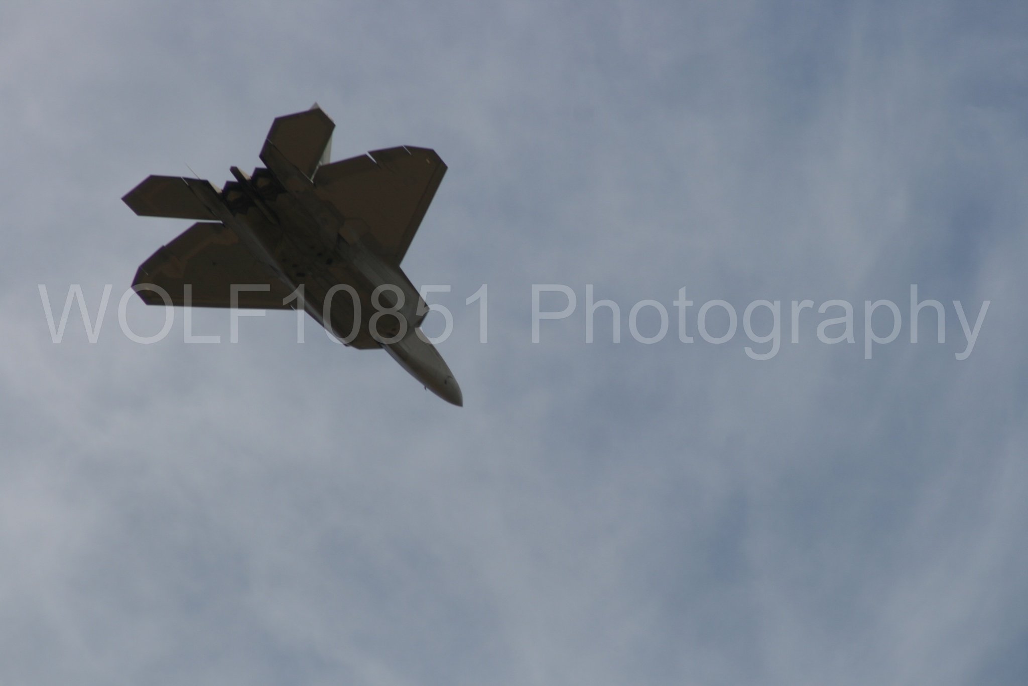 Aviation photography by WOLF10851 featuring California Capital Airshow 2009, F-22 Raptor, Raptor Demo Team.