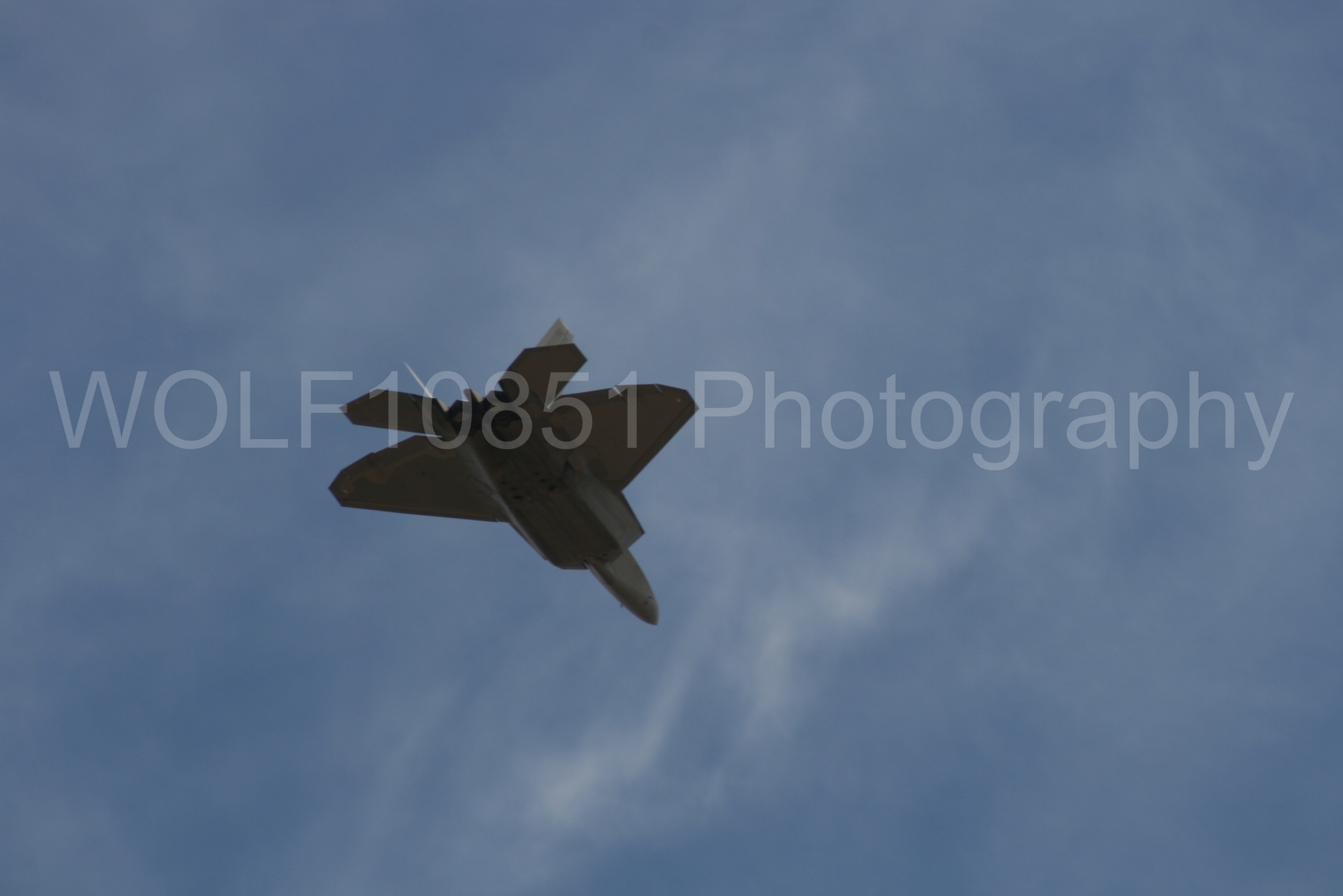 Aviation photography by WOLF10851 featuring California Capital Airshow 2009, F-22 Raptor, Raptor Demo Team.