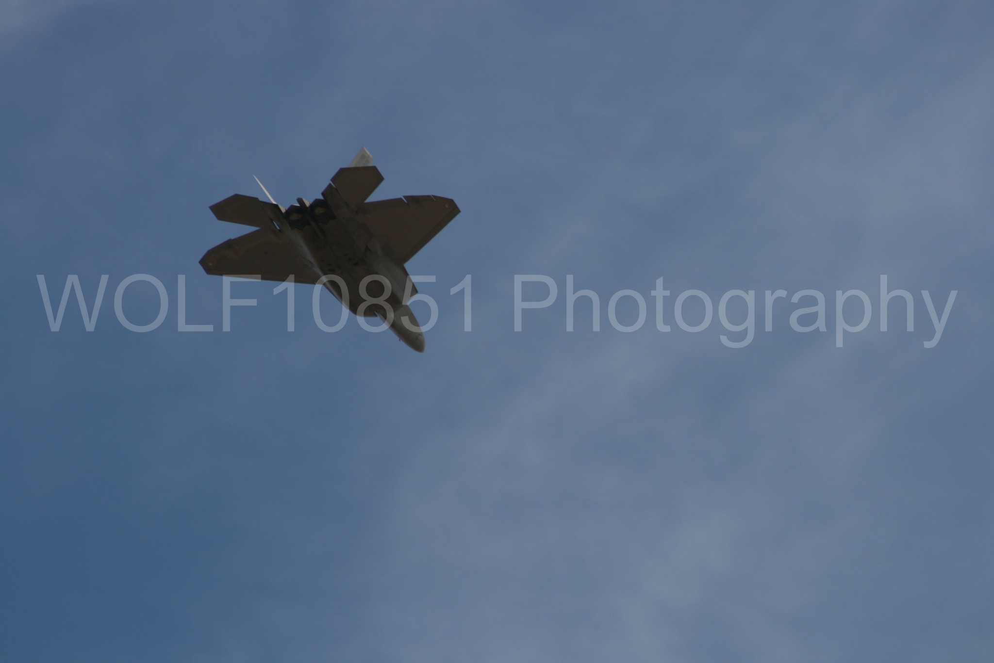 Aviation photography by WOLF10851 featuring California Capital Airshow 2009, F-22 Raptor, Raptor Demo Team.
