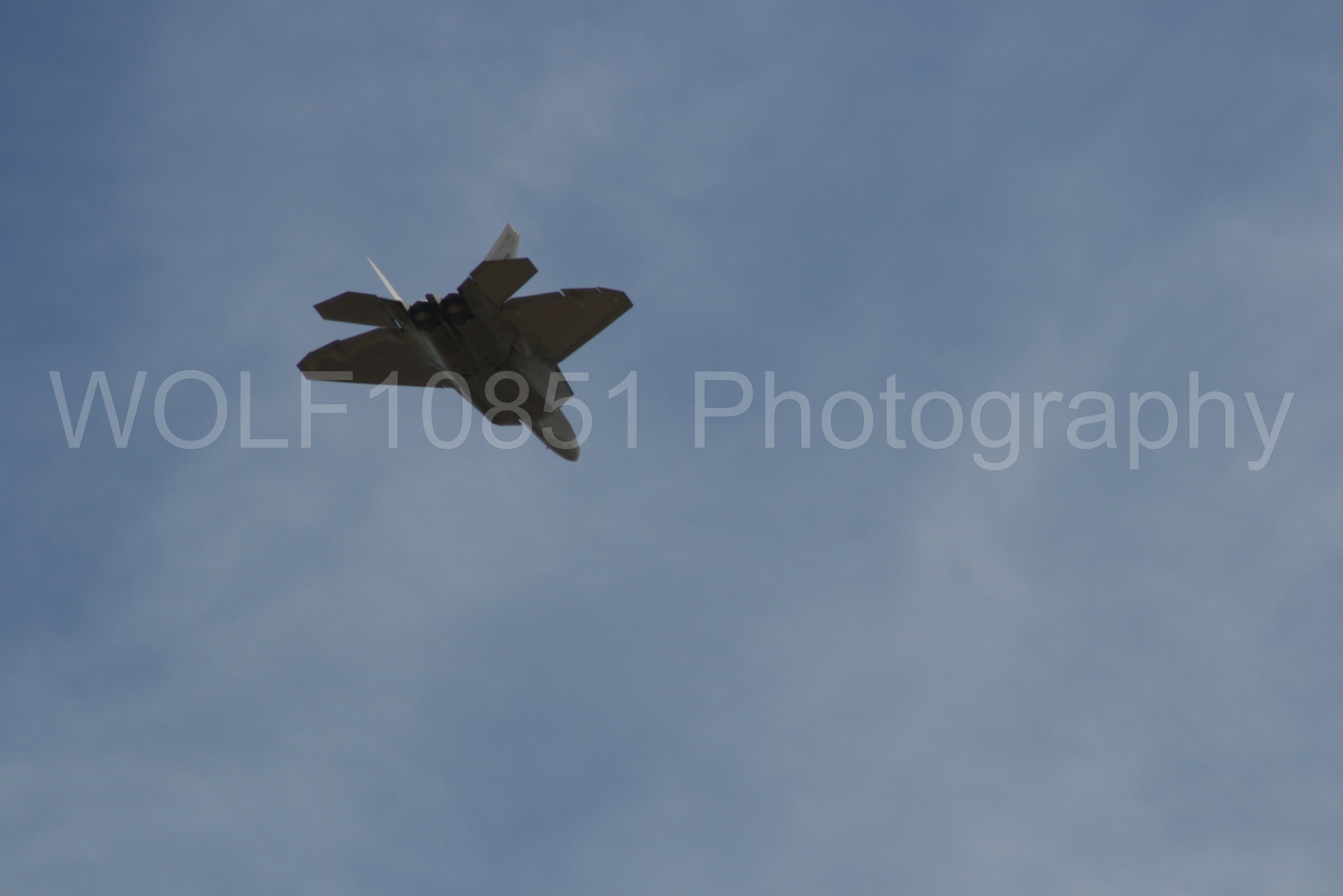 Aviation photography by WOLF10851 featuring California Capital Airshow 2009, F-22 Raptor, Raptor Demo Team.