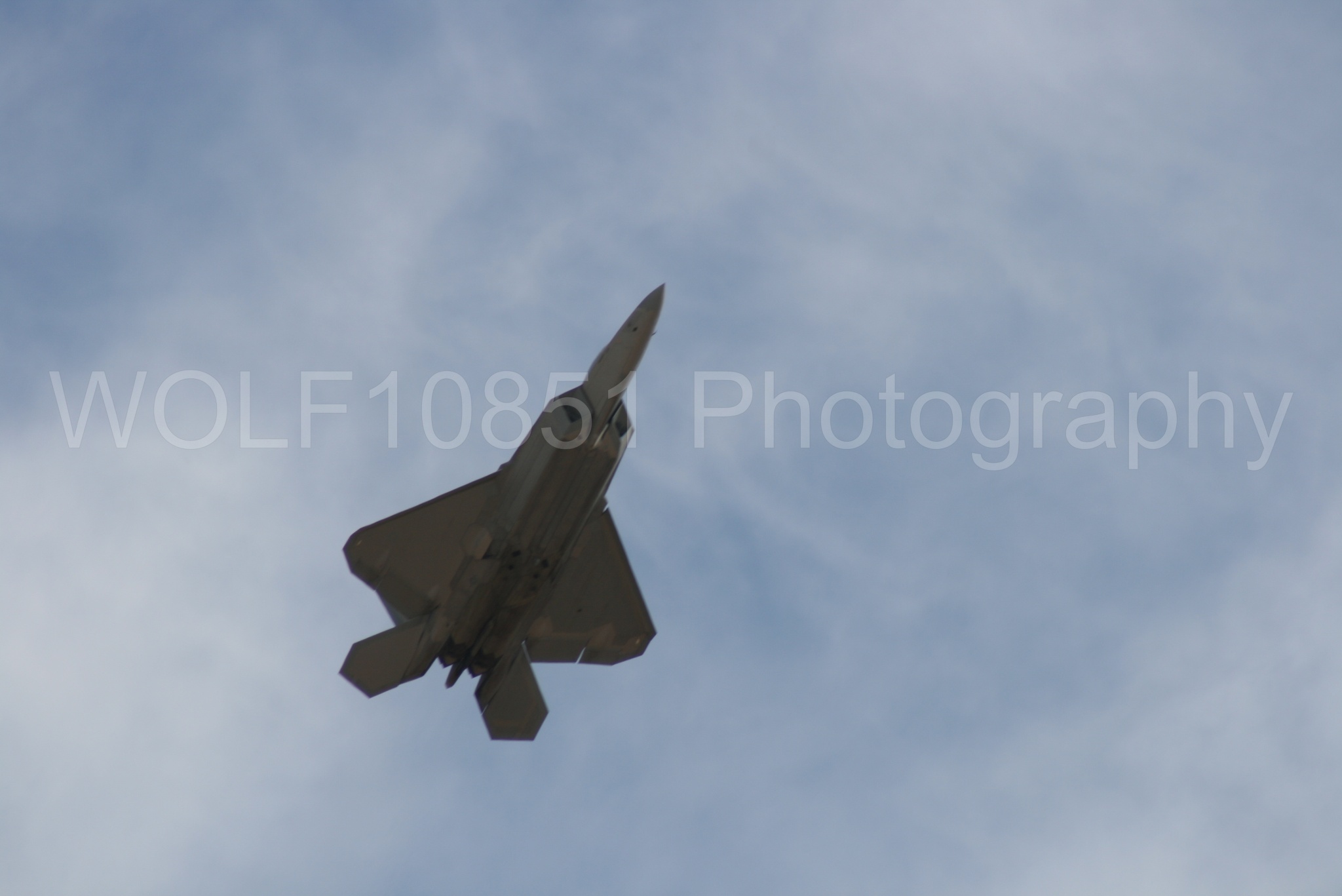 Aviation photography by WOLF10851 featuring California Capital Airshow 2009, F-22 Raptor, Raptor Demo Team.
