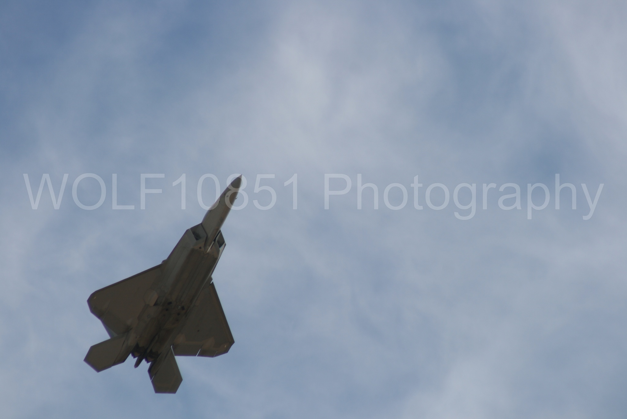 Aviation photography by WOLF10851 featuring California Capital Airshow 2009, F-22 Raptor, Raptor Demo Team.