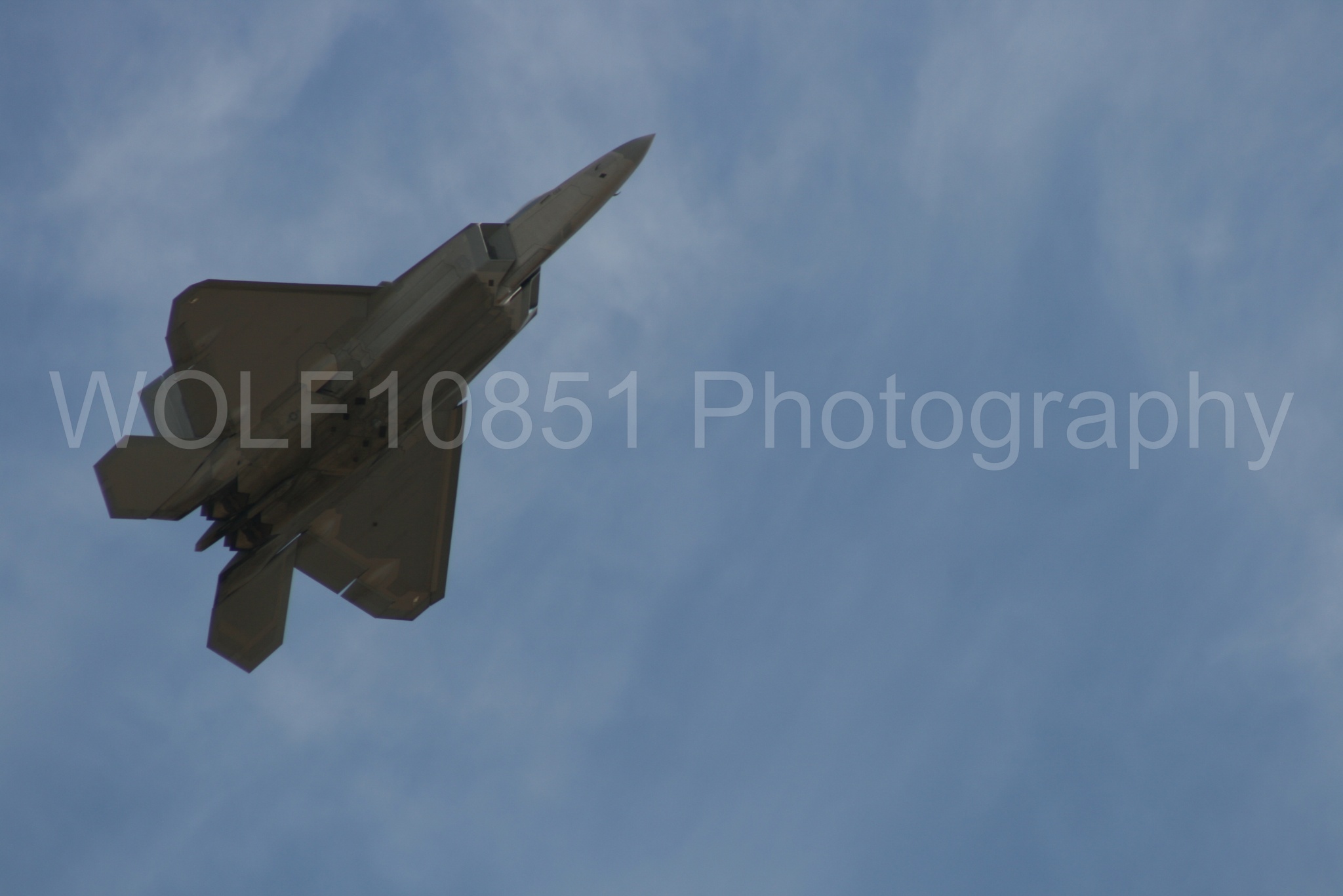 Aviation photography by WOLF10851 featuring California Capital Airshow 2009, F-22 Raptor, Raptor Demo Team.