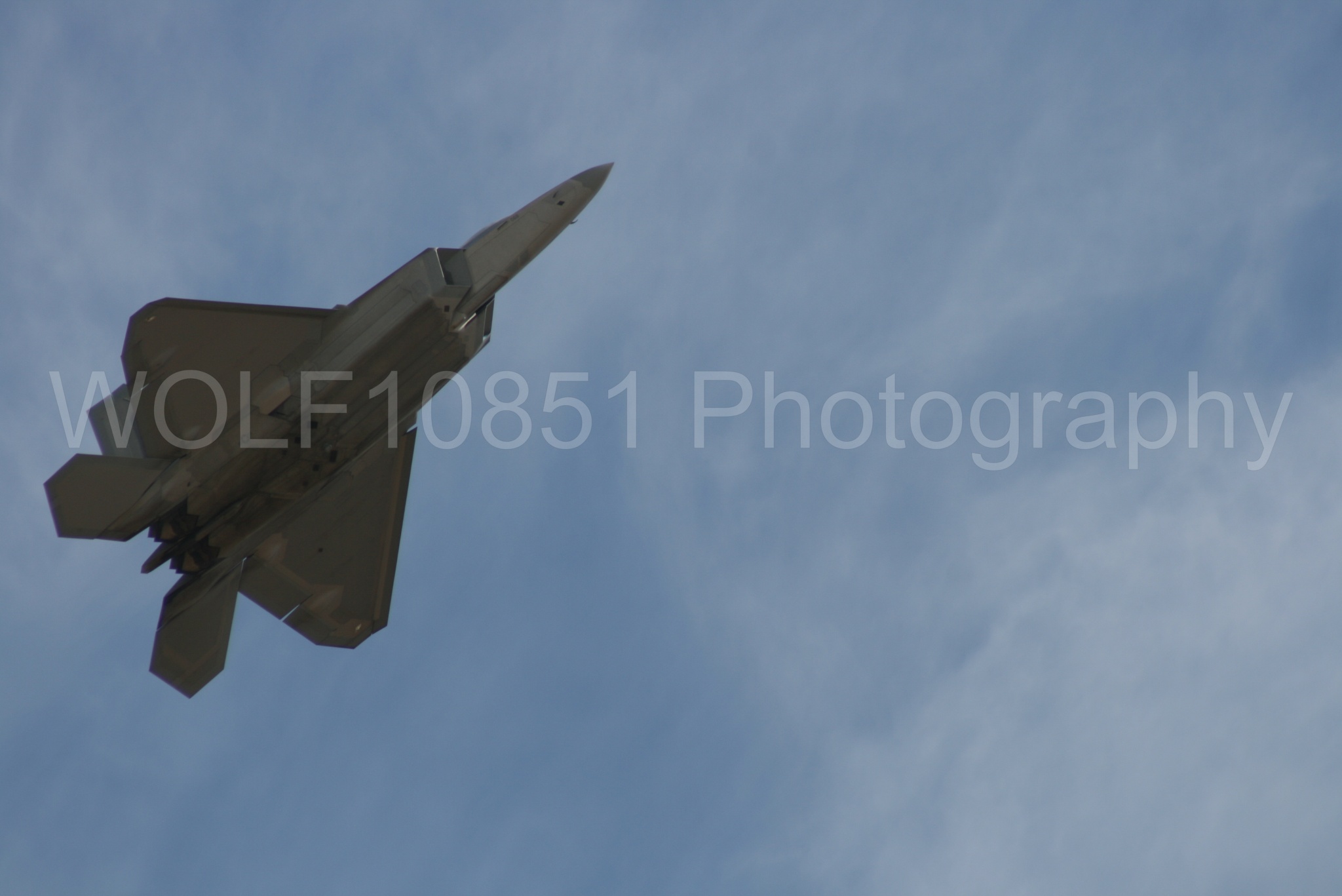 Aviation photography by WOLF10851 featuring California Capital Airshow 2009, F-22 Raptor, Raptor Demo Team.