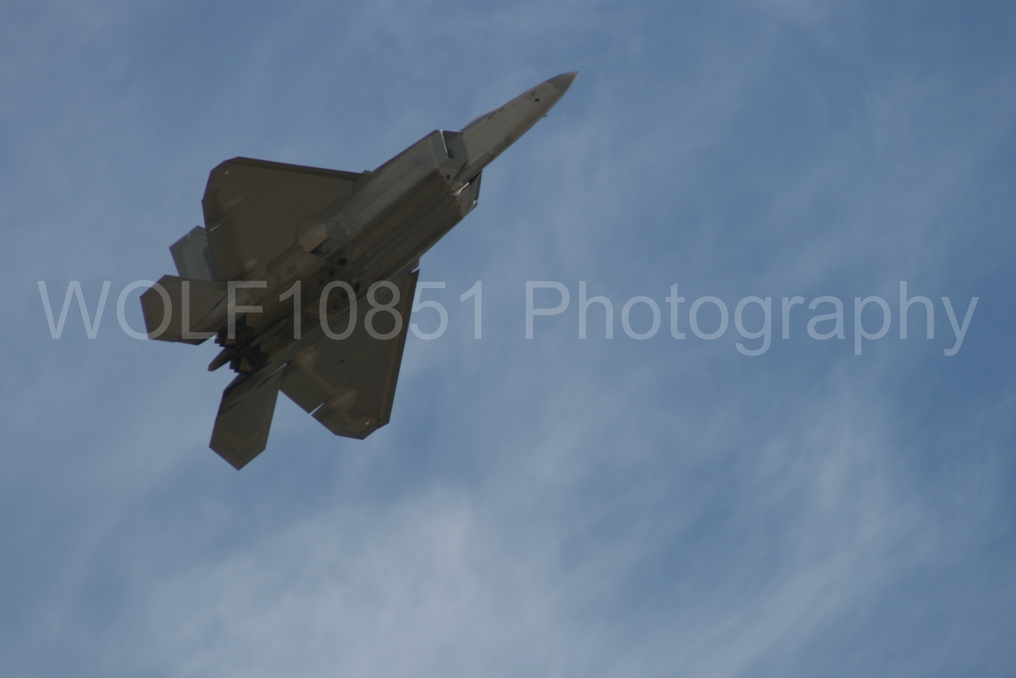 Aviation photography by WOLF10851 featuring California Capital Airshow 2009, F-22 Raptor, Raptor Demo Team.
