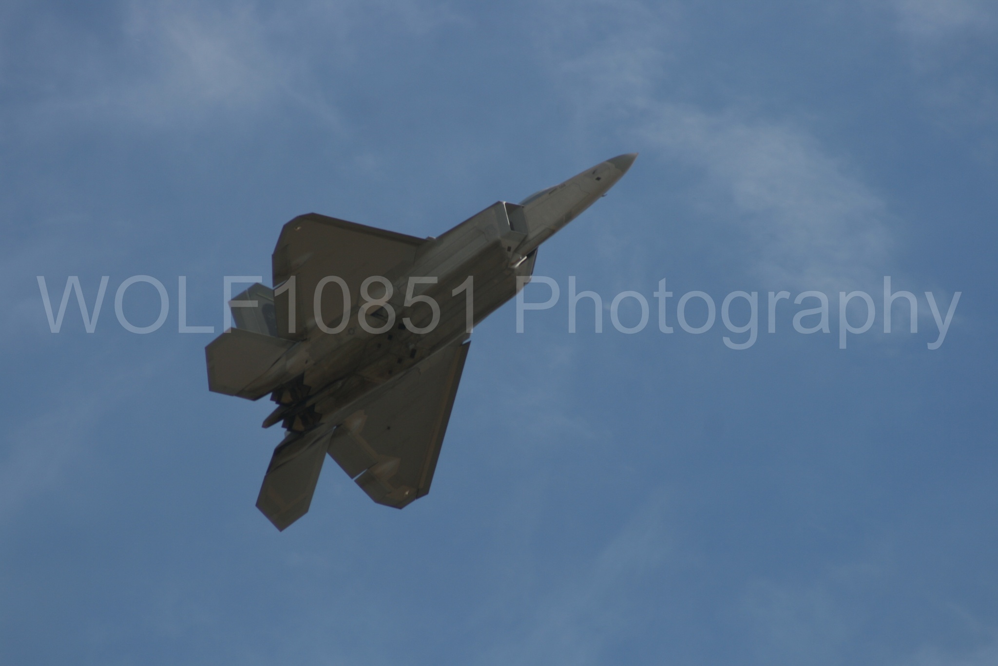 Aviation photography by WOLF10851 featuring California Capital Airshow 2009, F-22 Raptor, Raptor Demo Team.