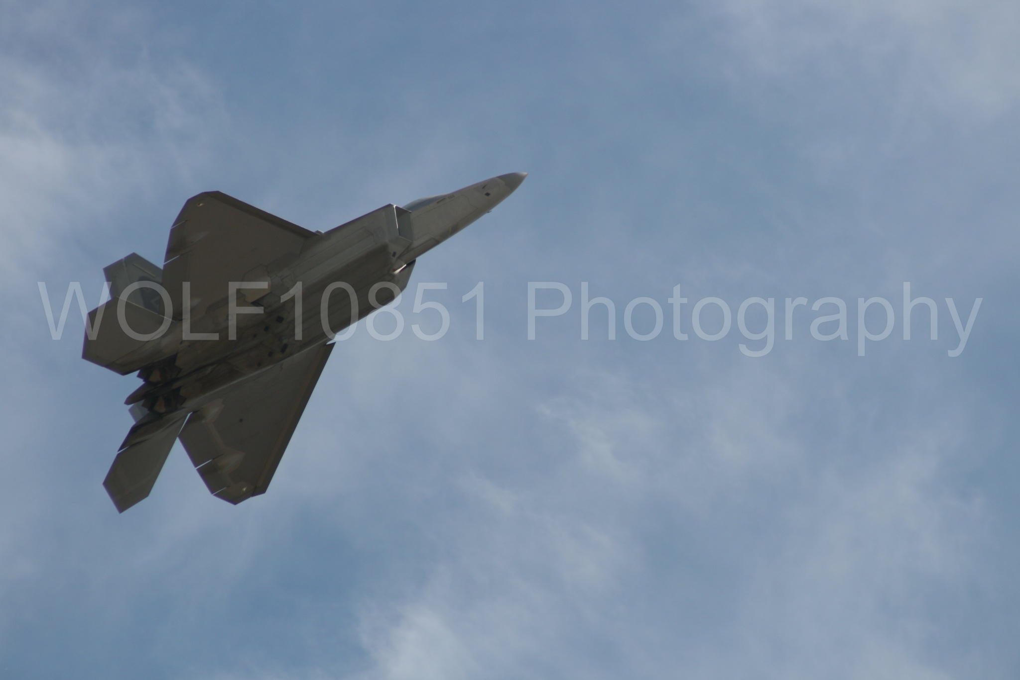 Aviation photography by WOLF10851 featuring California Capital Airshow 2009, F-22 Raptor, Raptor Demo Team.