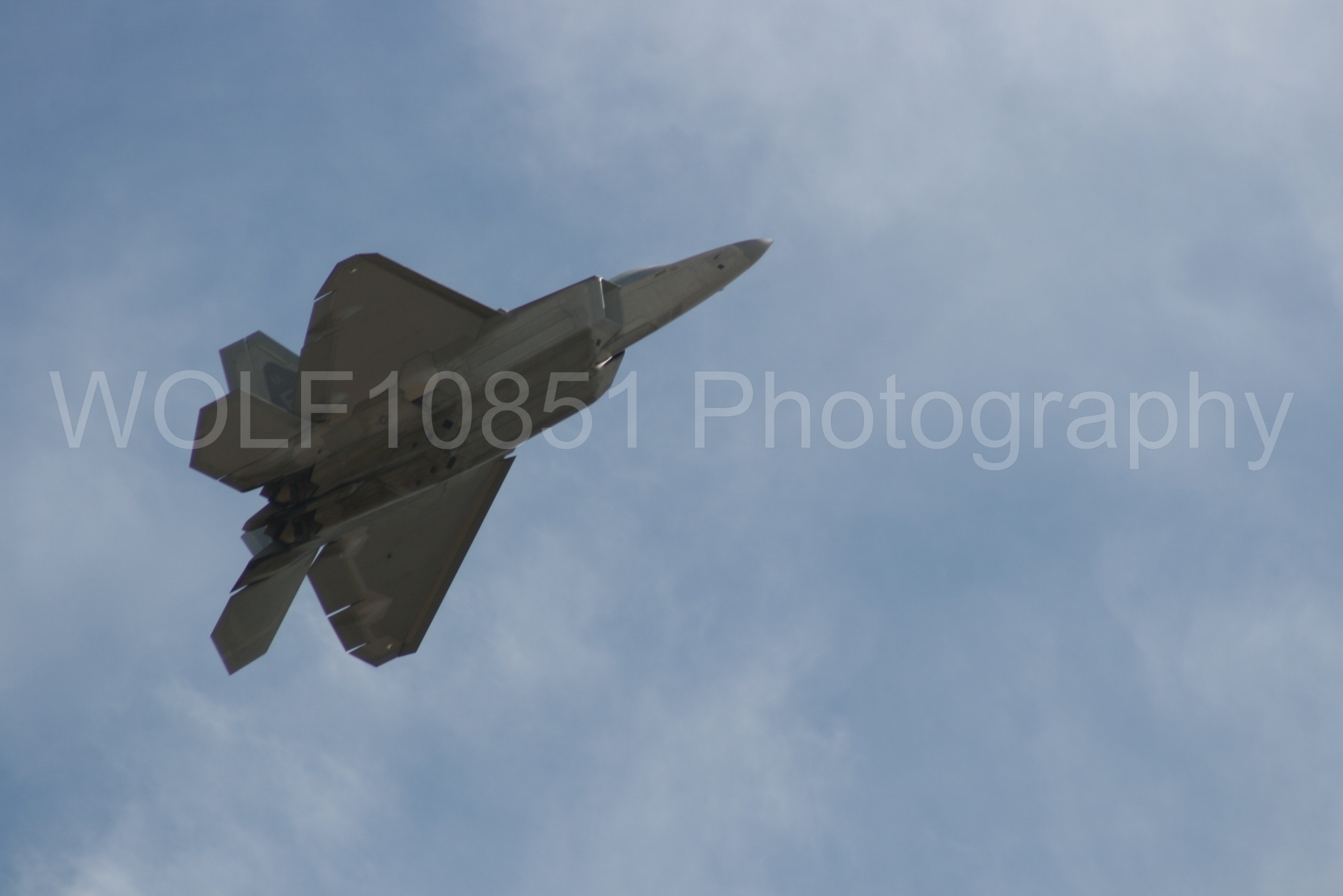 Aviation photography by WOLF10851 featuring California Capital Airshow 2009, F-22 Raptor, Raptor Demo Team.