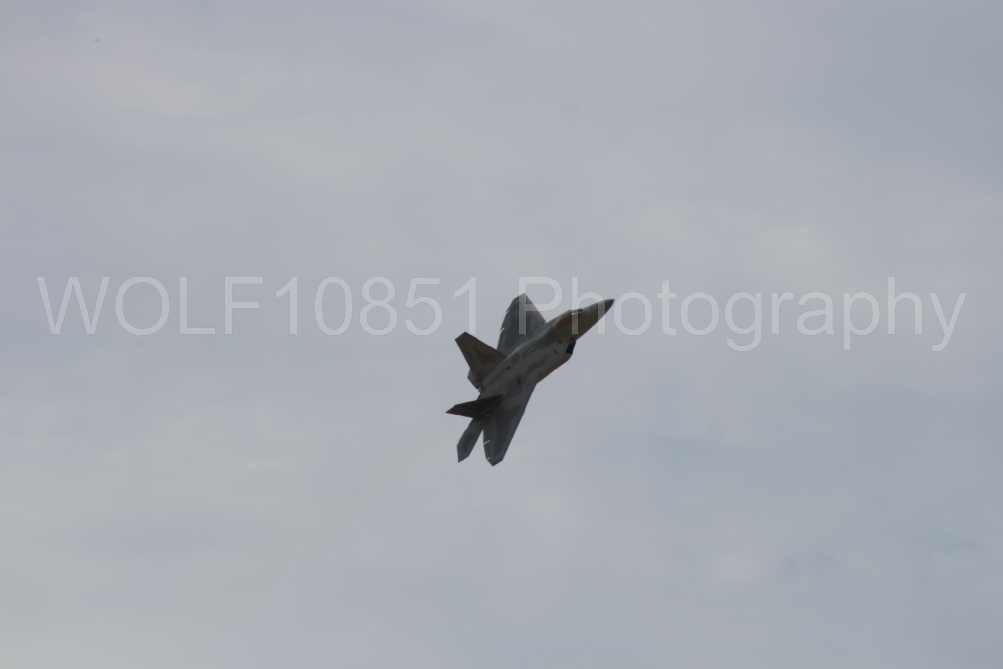 Aviation photography by WOLF10851 featuring California Capital Airshow 2009, F-22 Raptor, Raptor Demo Team.