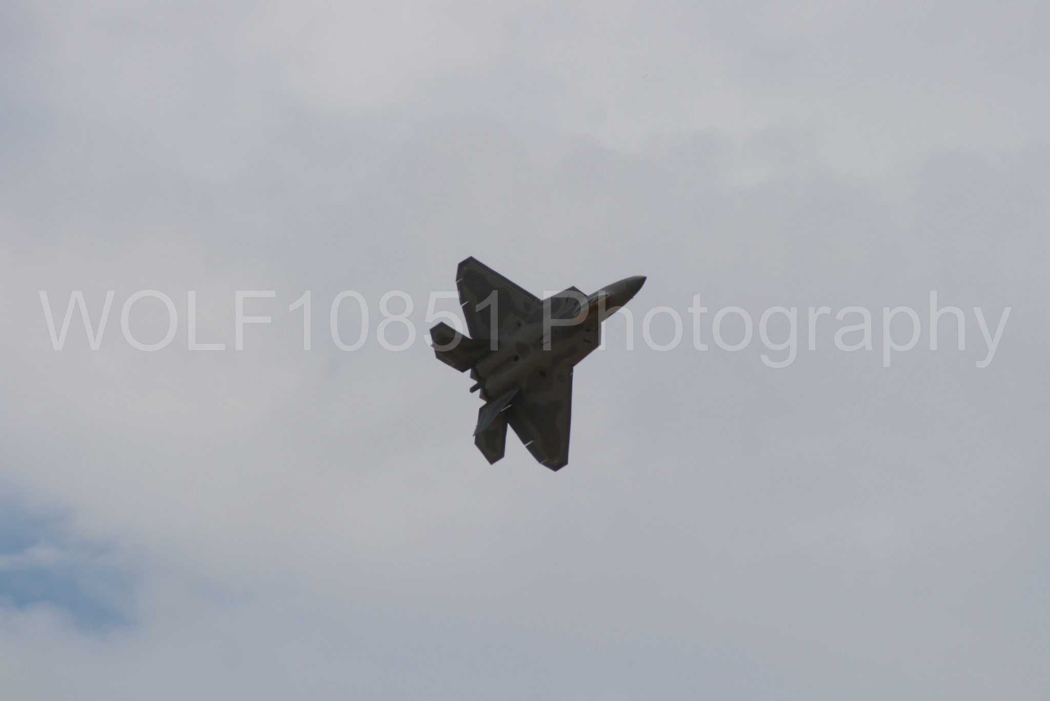 Aviation photography by WOLF10851 featuring California Capital Airshow 2009, F-22 Raptor, Raptor Demo Team.