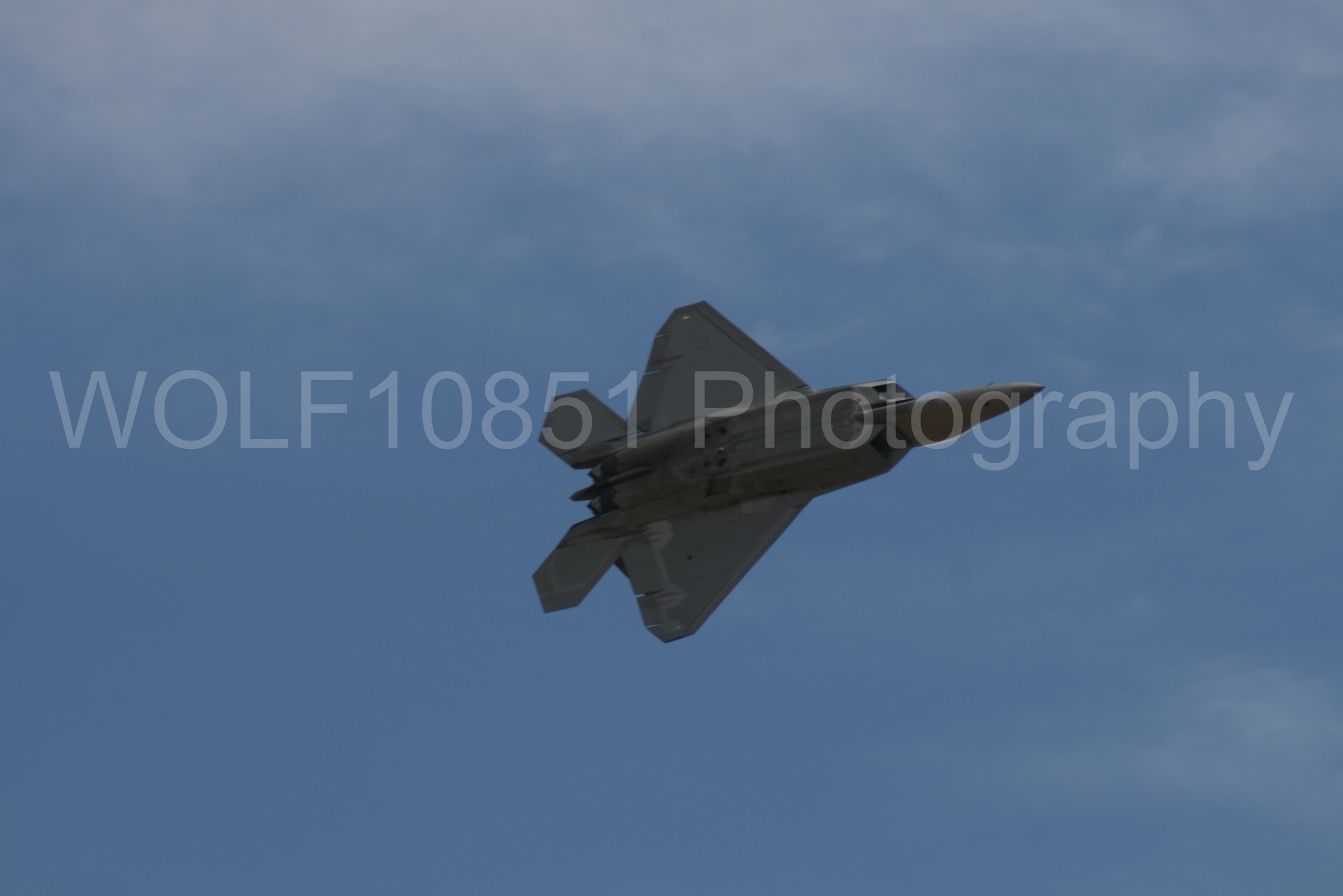 Aviation photography by WOLF10851 featuring California Capital Airshow 2009, F-22 Raptor, Raptor Demo Team.