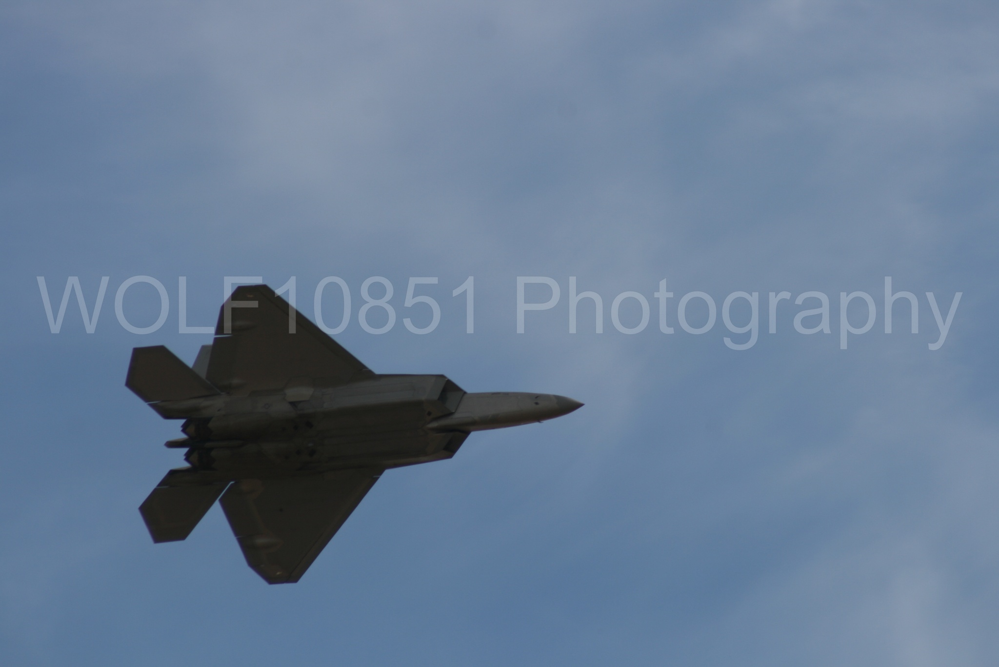 Aviation photography by WOLF10851 featuring California Capital Airshow 2009, F-22 Raptor, Raptor Demo Team.
