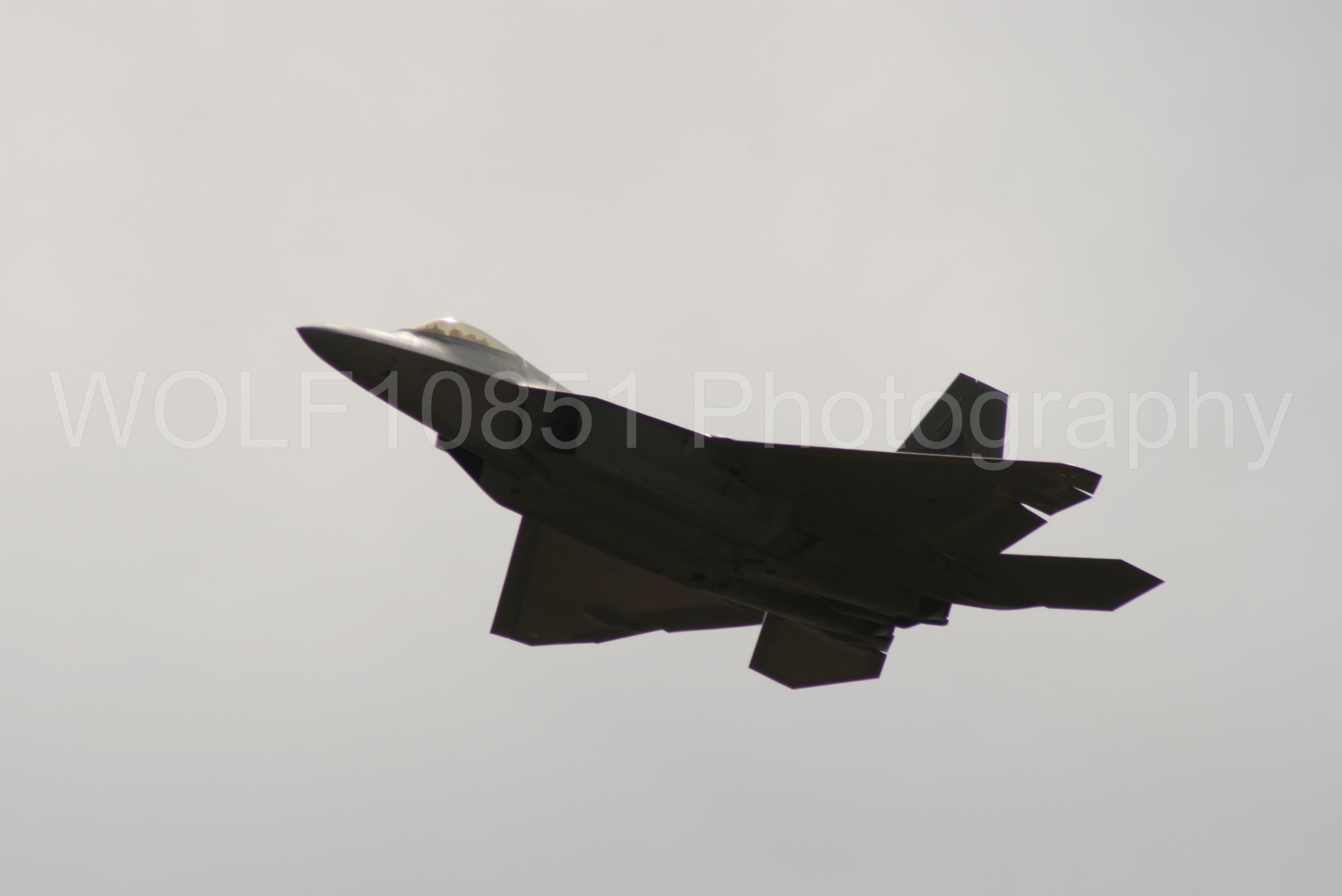 Aviation photography by WOLF10851 featuring California Capital Airshow 2009, F-22 Raptor, Raptor Demo Team.