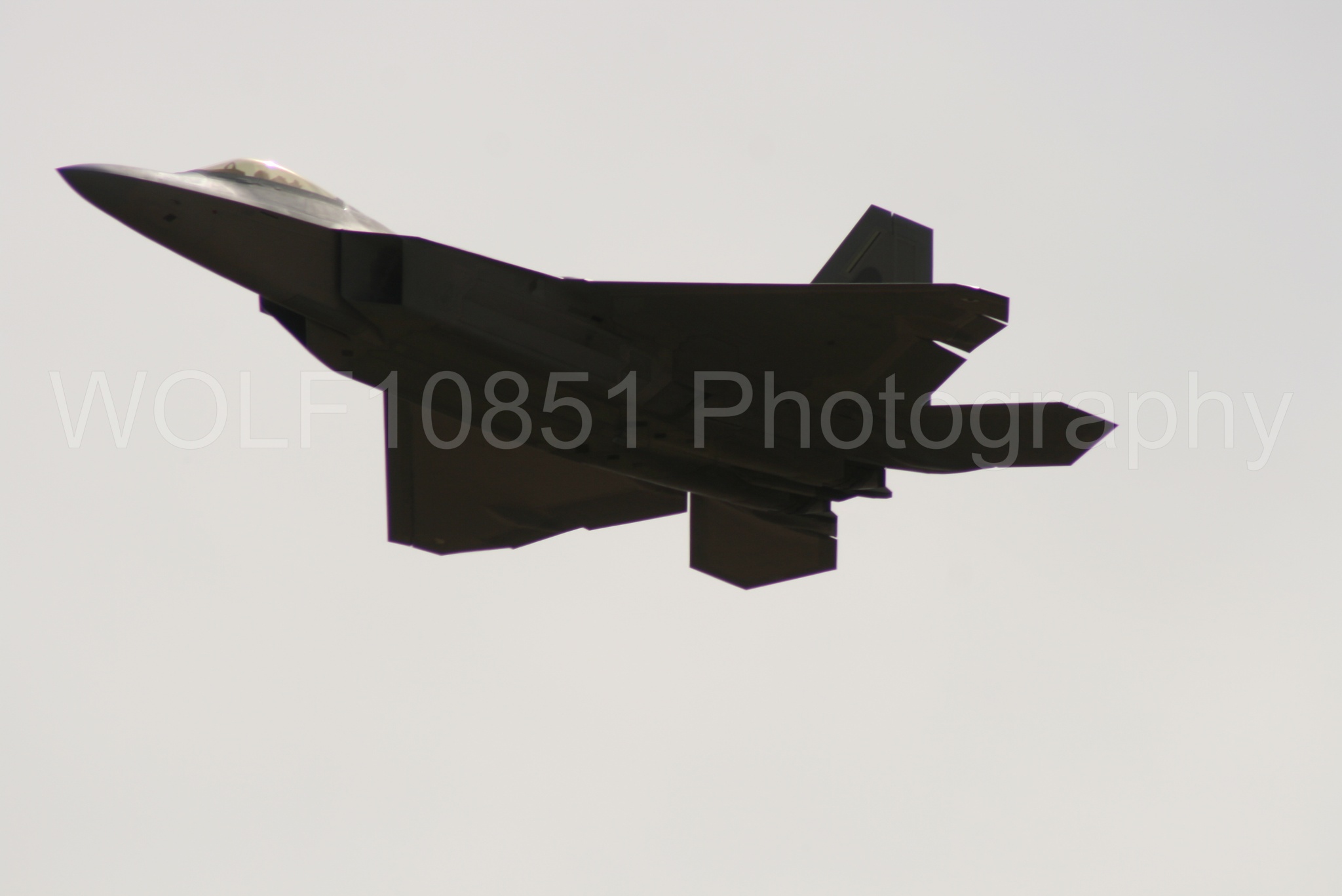 Aviation photography by WOLF10851 featuring California Capital Airshow 2009, F-22 Raptor, Raptor Demo Team.