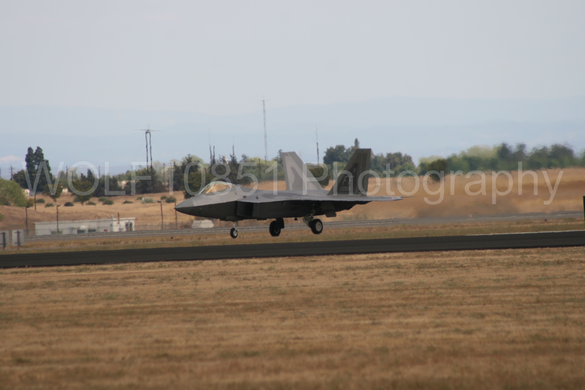 Aviation photography by WOLF10851 featuring California Capital Airshow 2009, F-22 Raptor.