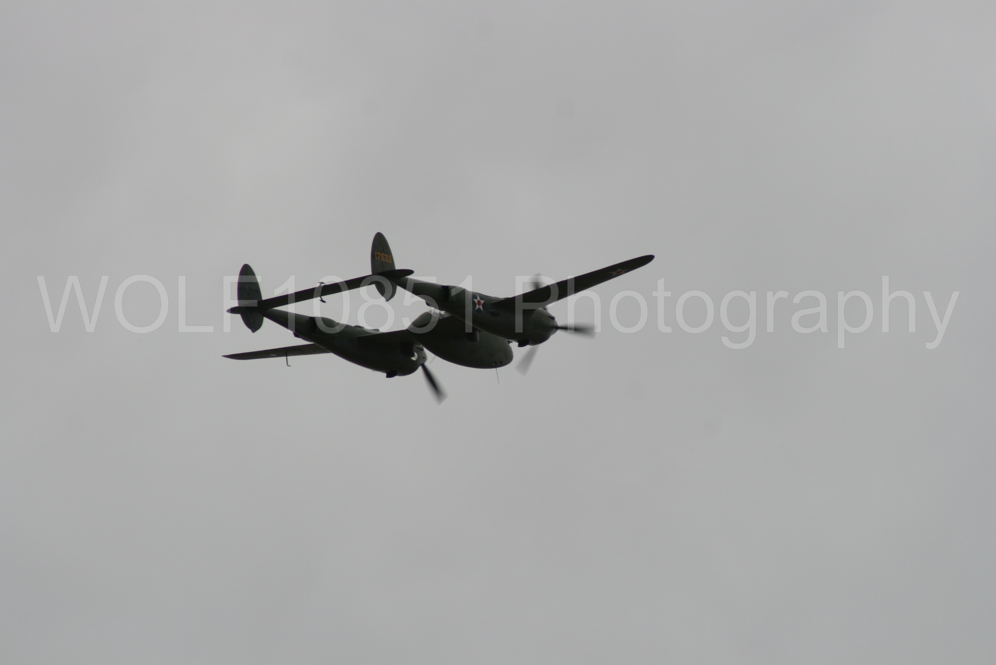 Aviation photography by WOLF10851 featuring California Capital Airshow 2009, Glacier Girl, P-38 Lightning.