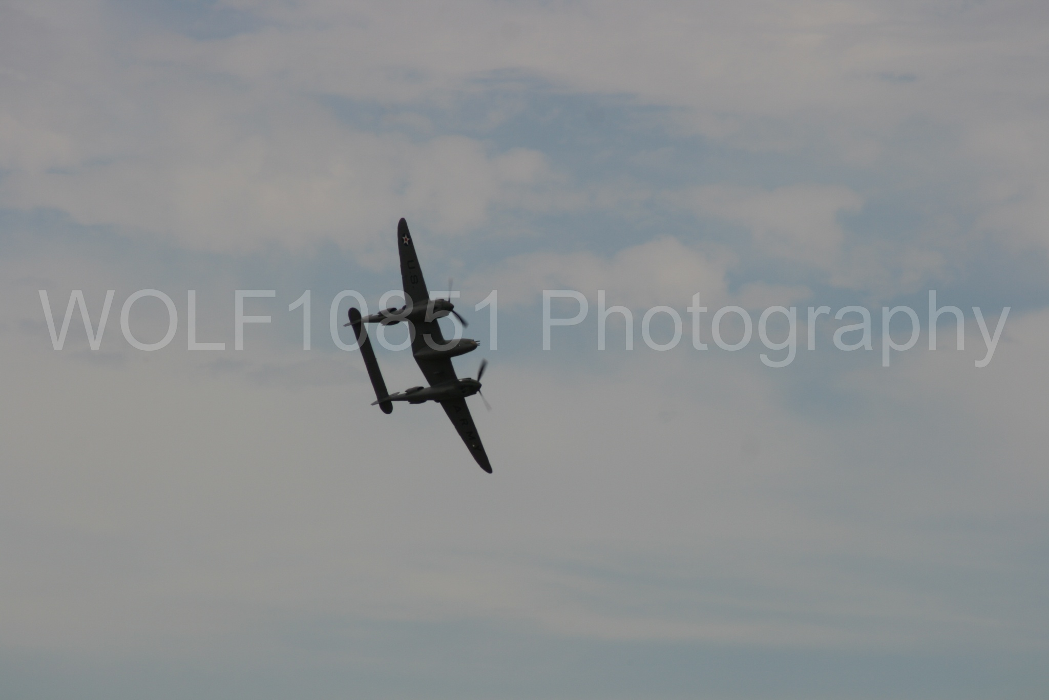 Aviation photography by WOLF10851 featuring California Capital Airshow 2009, Glacier Girl, P-38 Lightning.