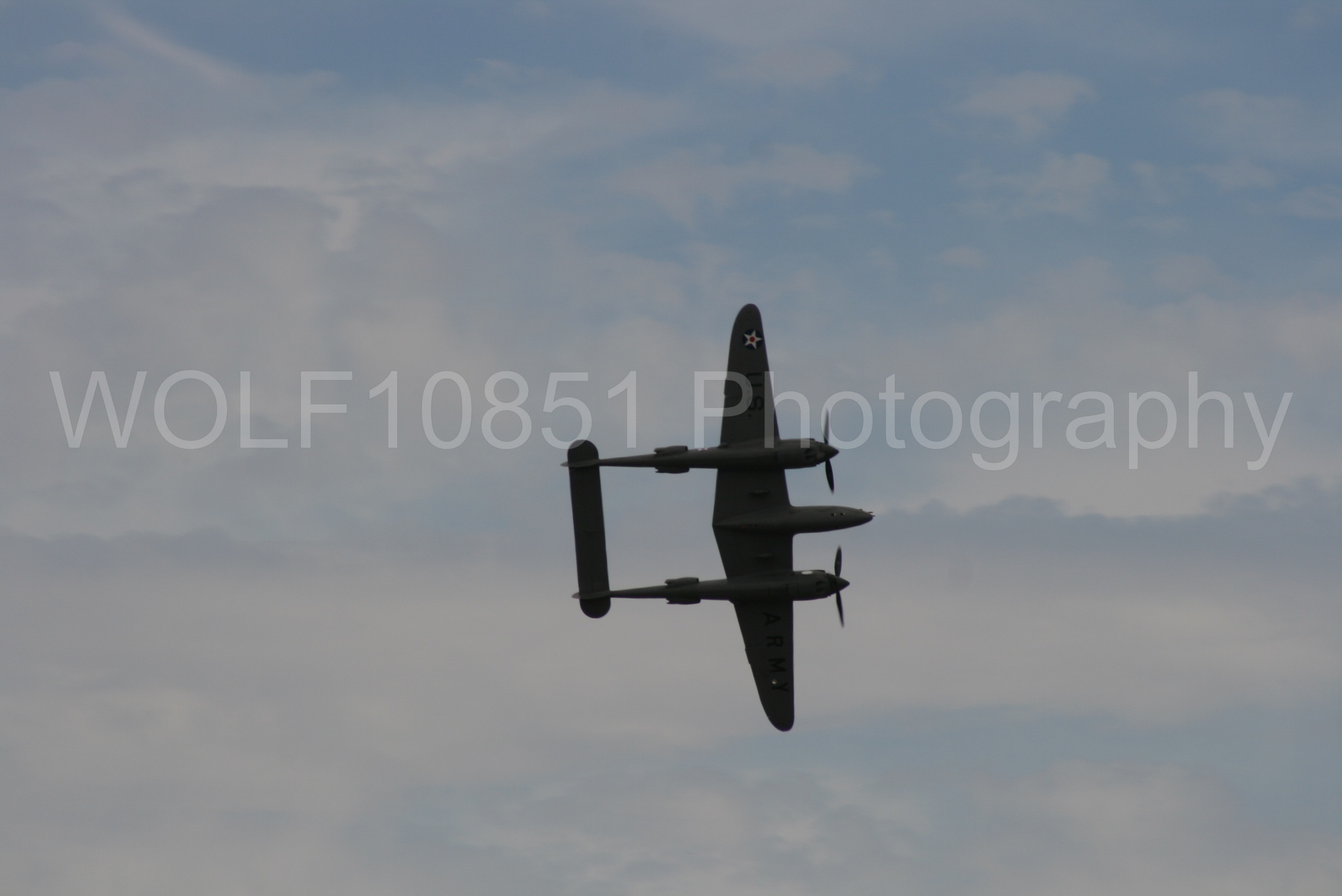Aviation photography by WOLF10851 featuring California Capital Airshow 2009, Glacier Girl, P-38 Lightning.