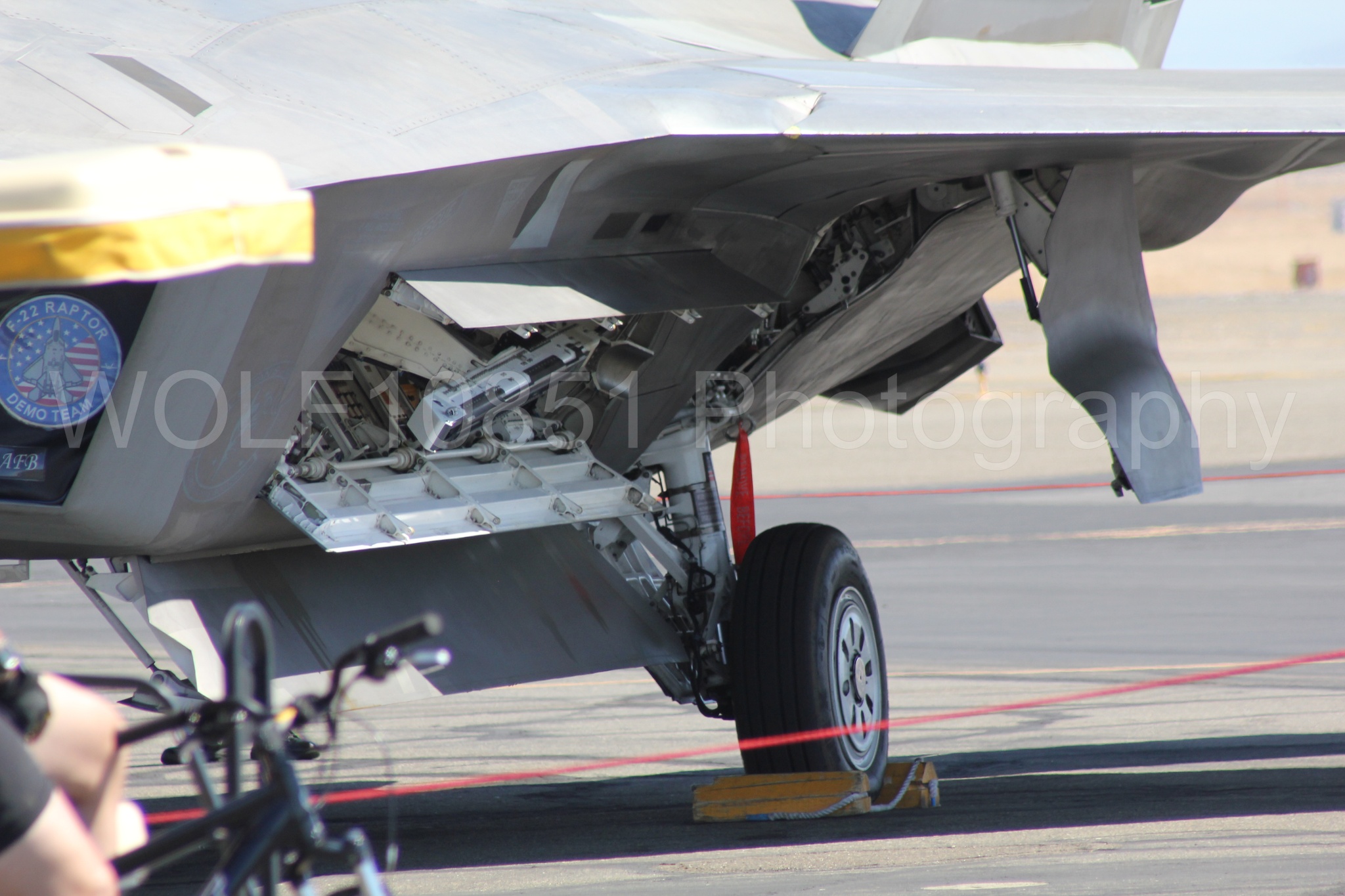 Aviation photography by WOLF10851 featuring F-22 Raptor, Raptor Demo Team, California Capital Airshow 2010.