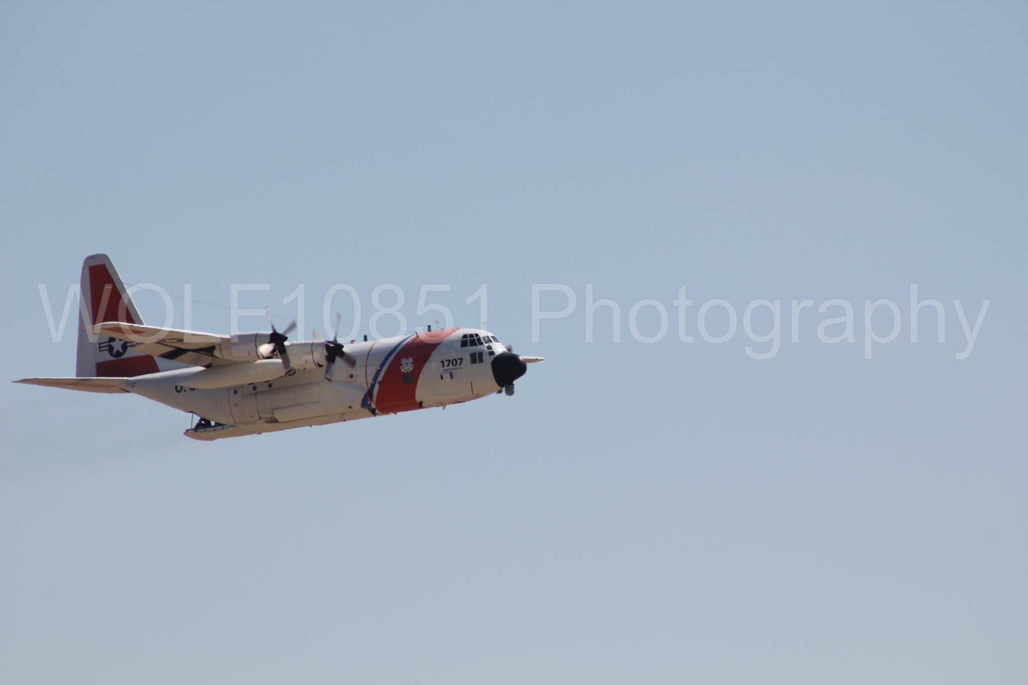 Aviation photography by WOLF10851 featuring C-130 Hercules, California Capital Airshow 2010, USCG.