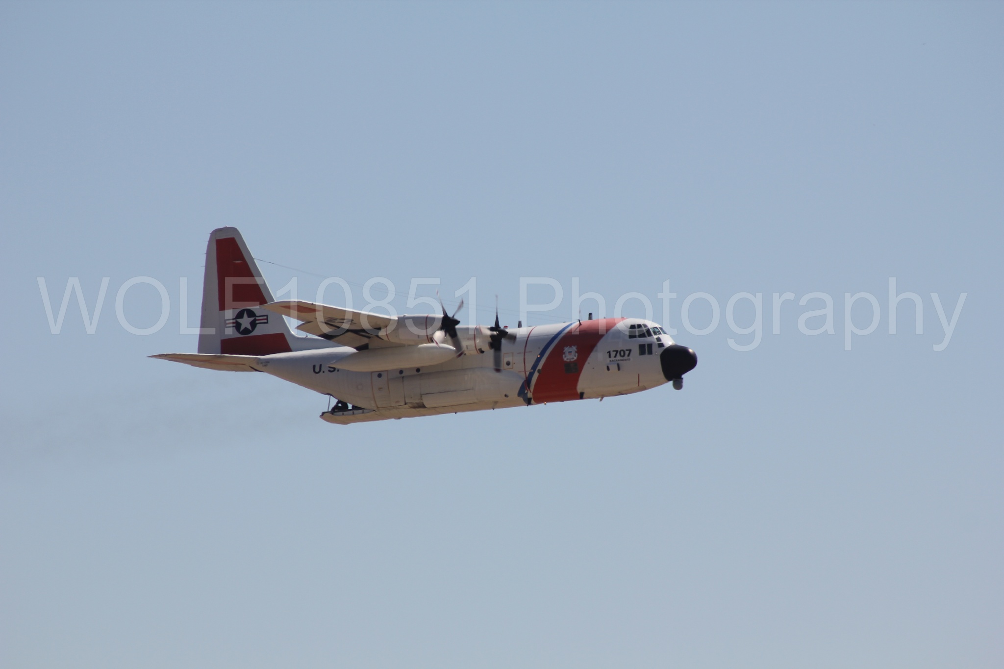 Aviation photography by WOLF10851 featuring C-130 Hercules, California Capital Airshow 2010, USCG.