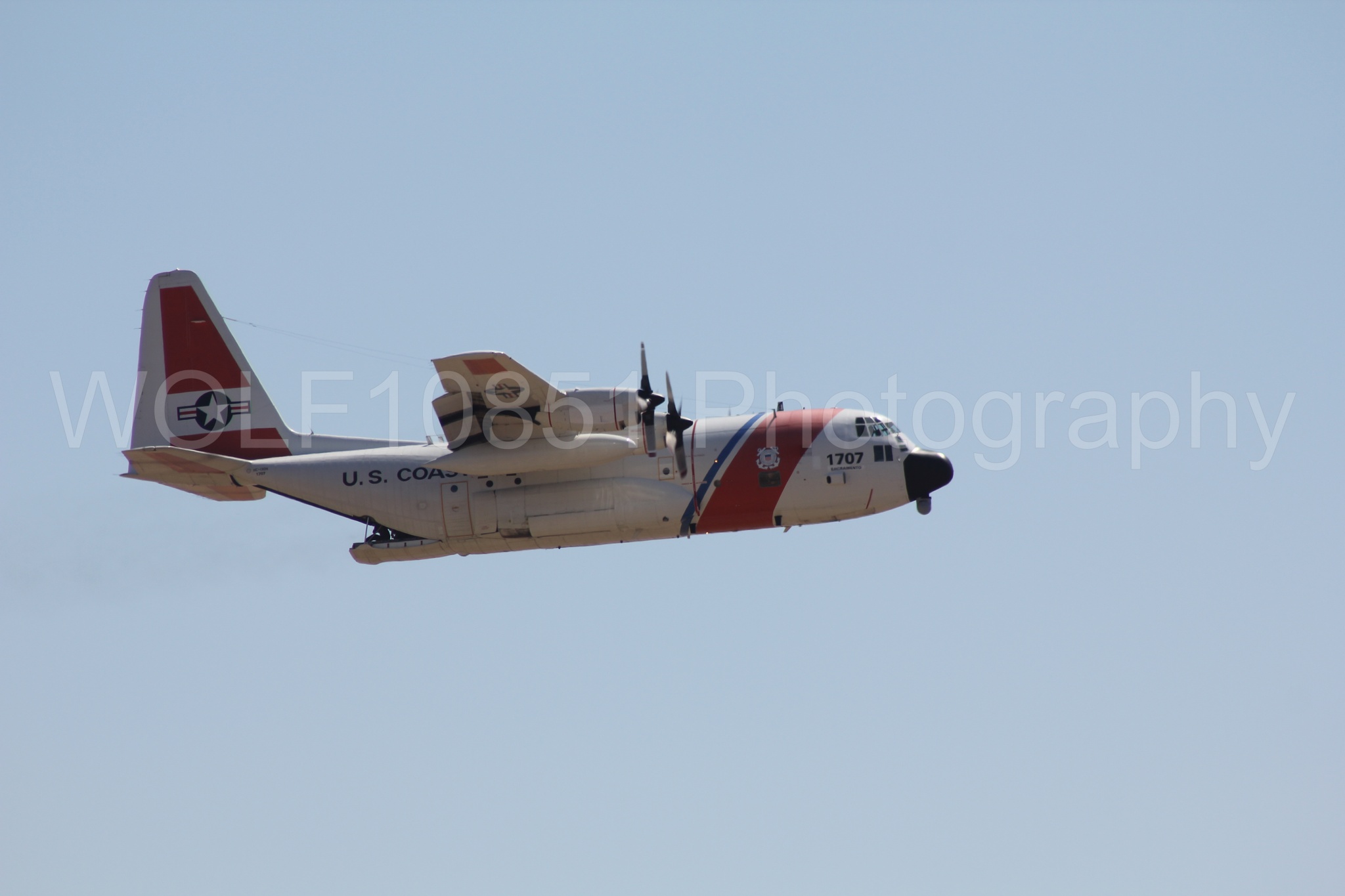 Aviation photography by WOLF10851 featuring C-130 Hercules, California Capital Airshow 2010, USCG.
