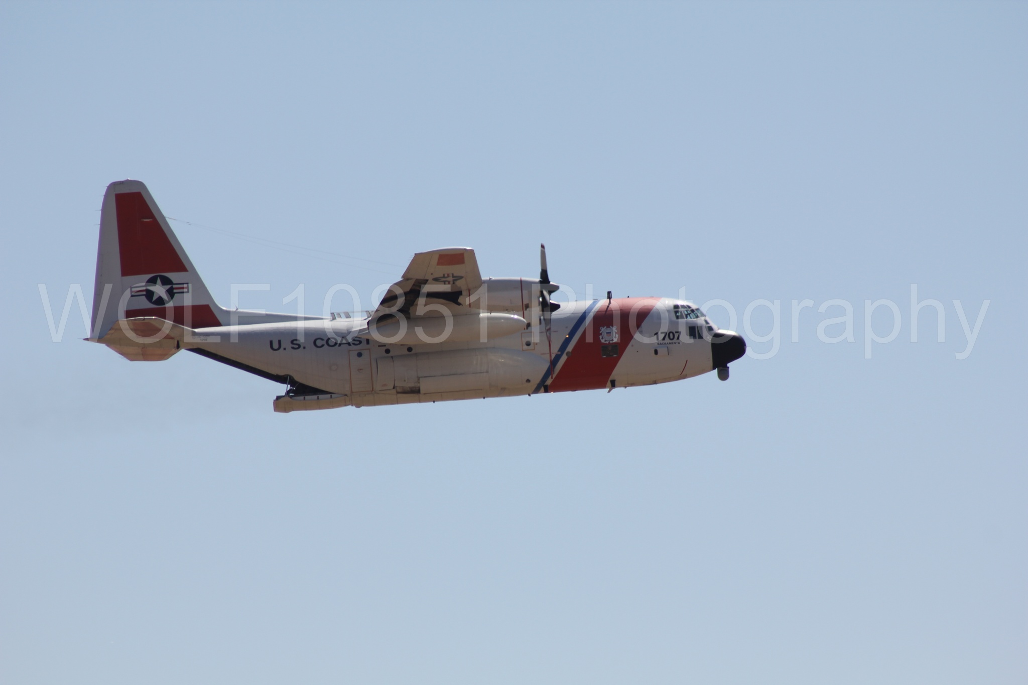 Aviation photography by WOLF10851 featuring C-130 Hercules, California Capital Airshow 2010, USCG.