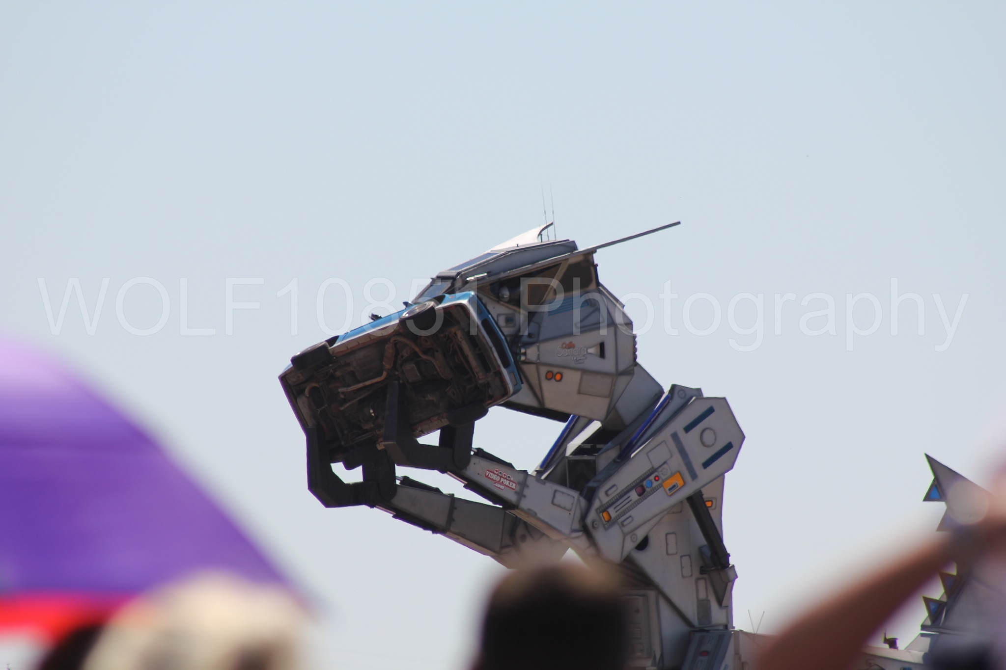 Aviation photography by WOLF10851 featuring California Capital Airshow 2010, Robosaurus.