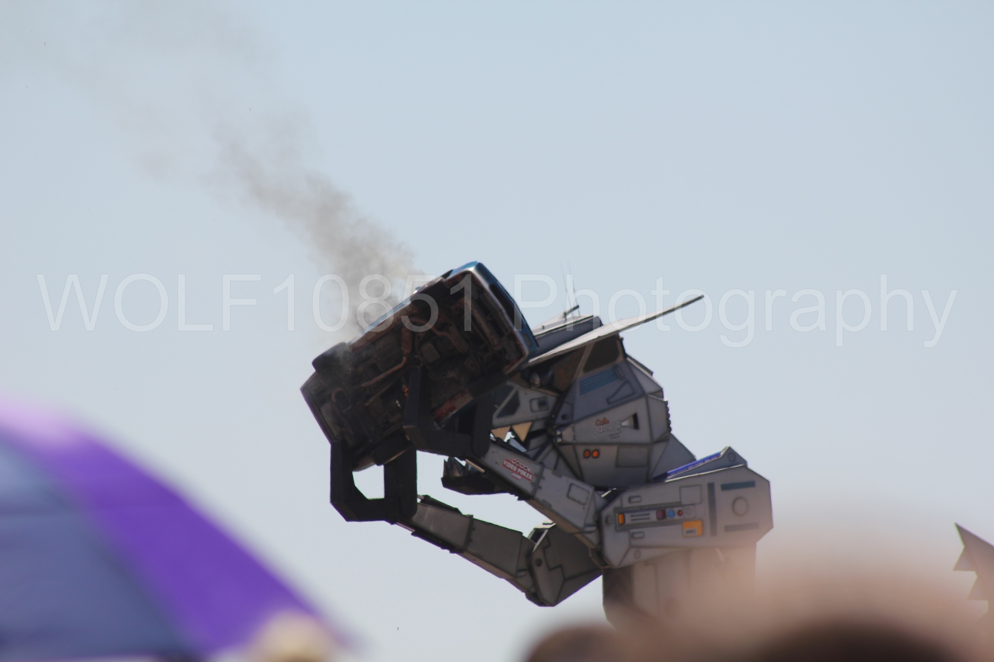 Aviation photography by WOLF10851 featuring California Capital Airshow 2010, Robosaurus.