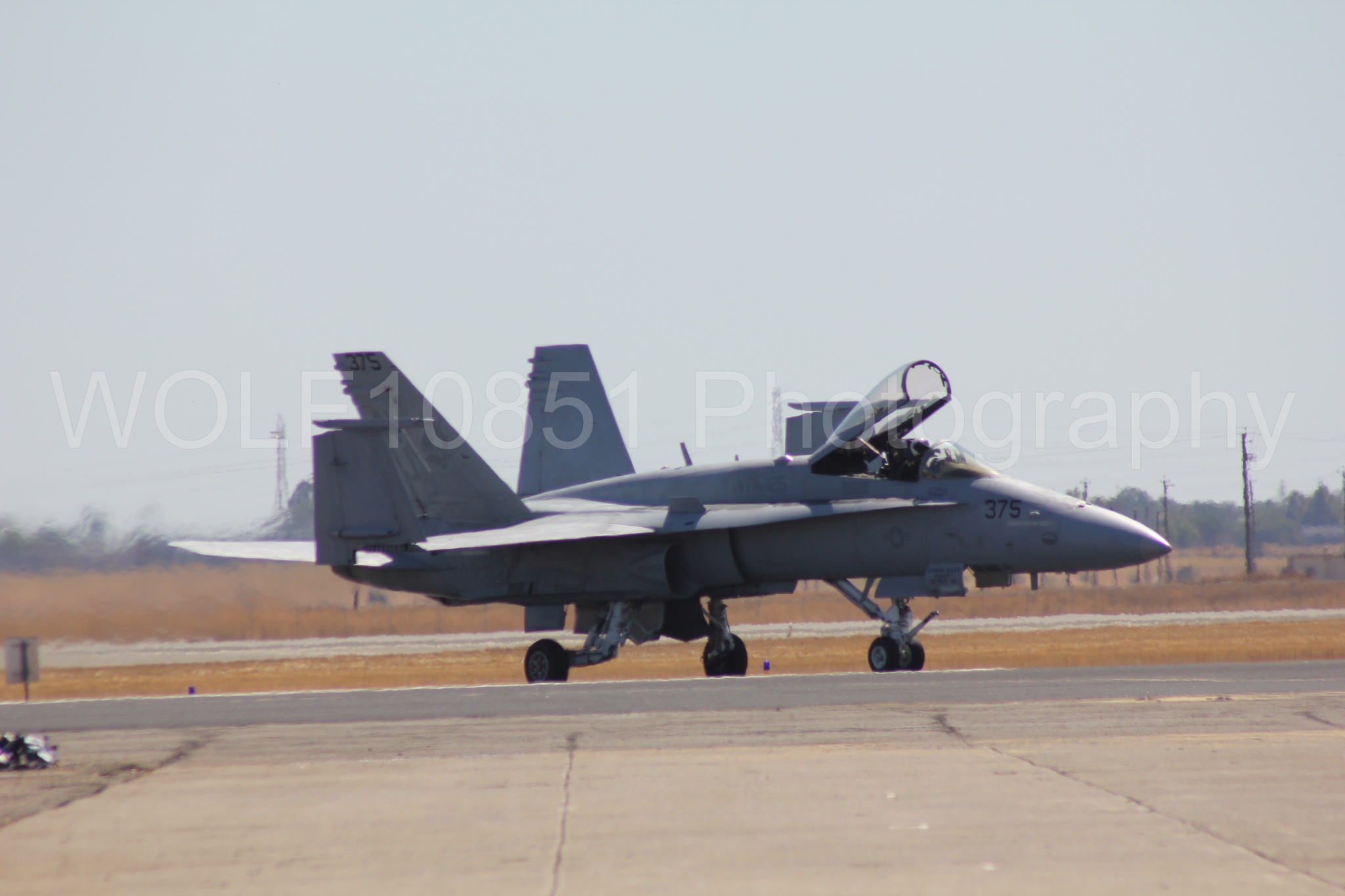 Aviation photography by WOLF10851 featuring F-18 Hornet, California Capital Airshow 2010.